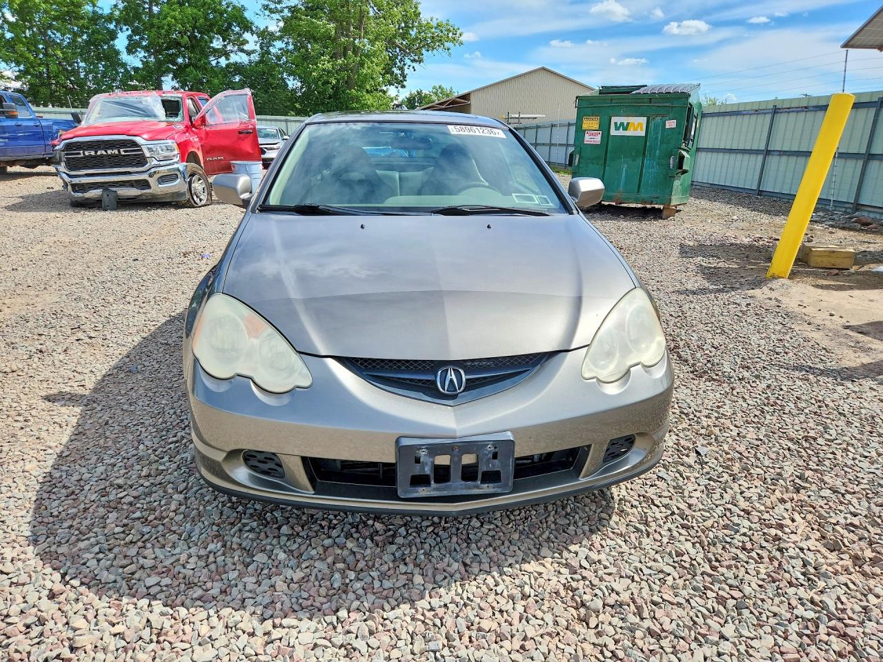 2003 Acura Rsx Tan vin: JH4DC54853C014774