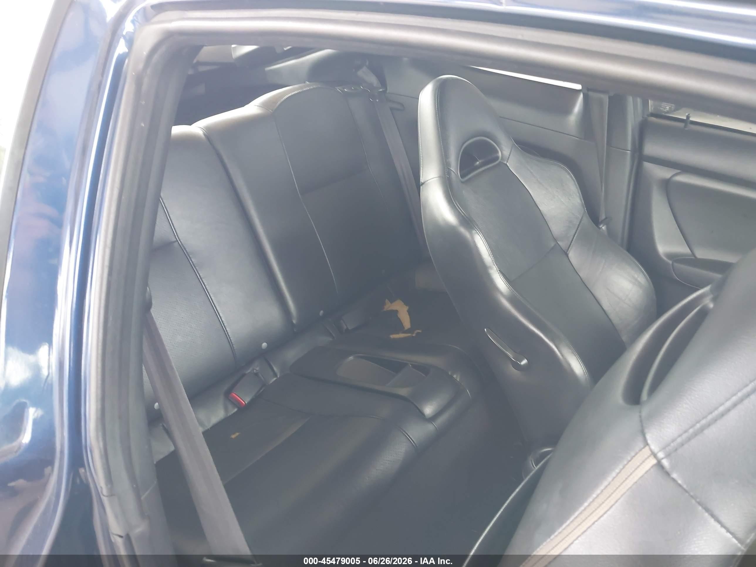 2004 Acura Rsx   Dark Blue vin: JH4DC54854S001935