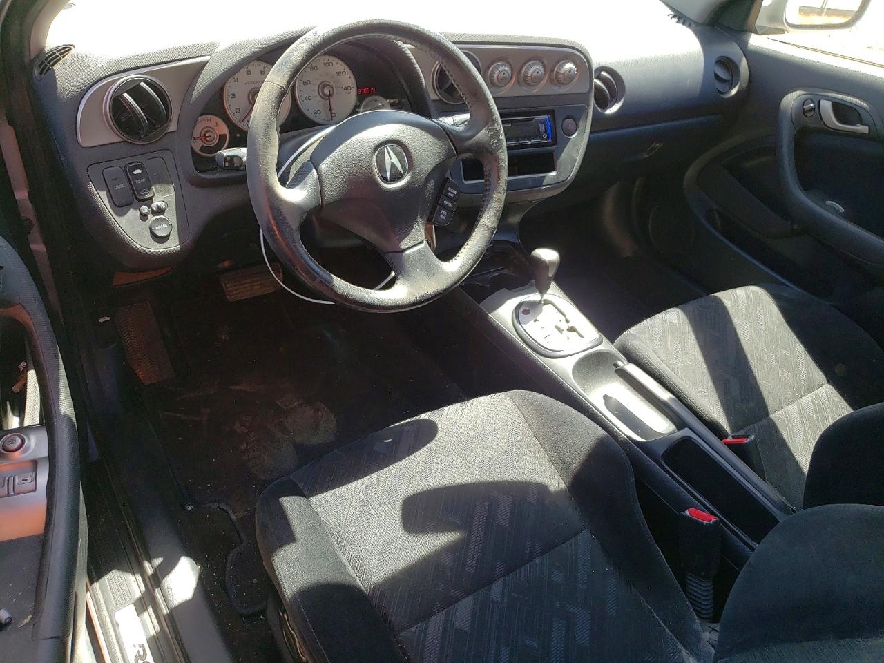 2004 Acura Rsx Silver vin: JH4DC54854S012496