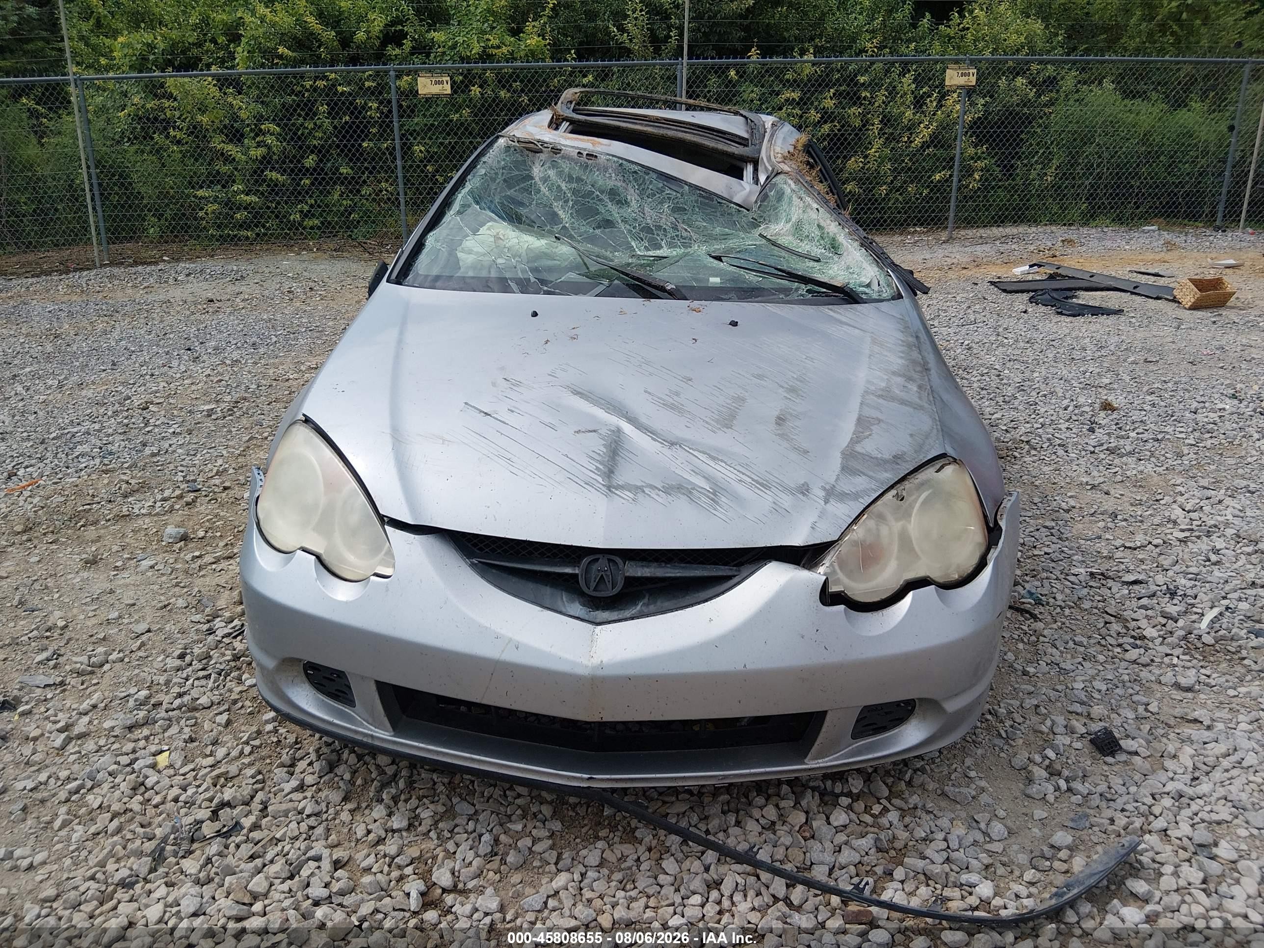2004 Acura Rsx   Silver vin: JH4DC54854S014541