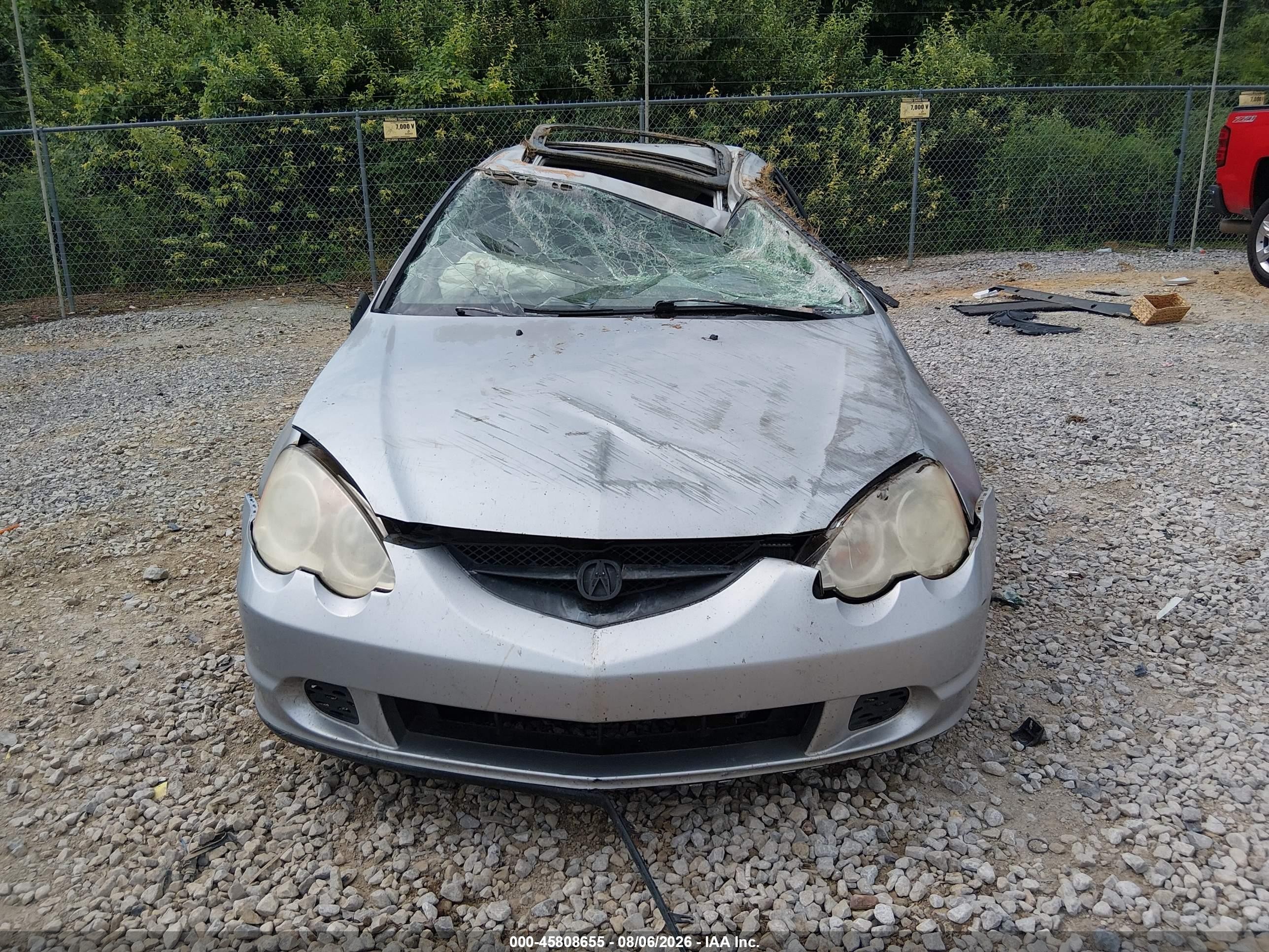 2004 Acura Rsx   Silver vin: JH4DC54854S014541