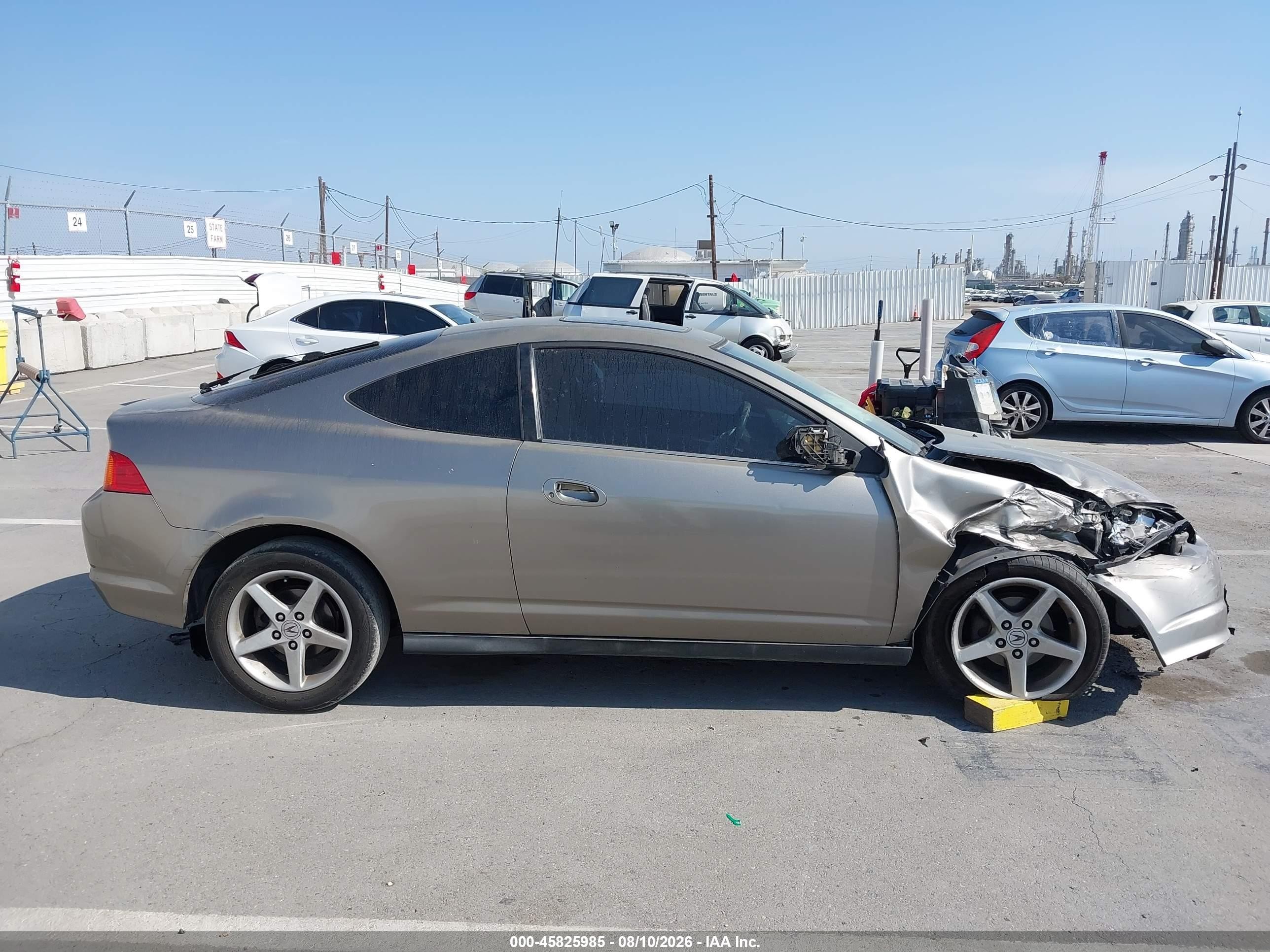 2004 Acura Rsx   Pewter vin: JH4DC54854S017746