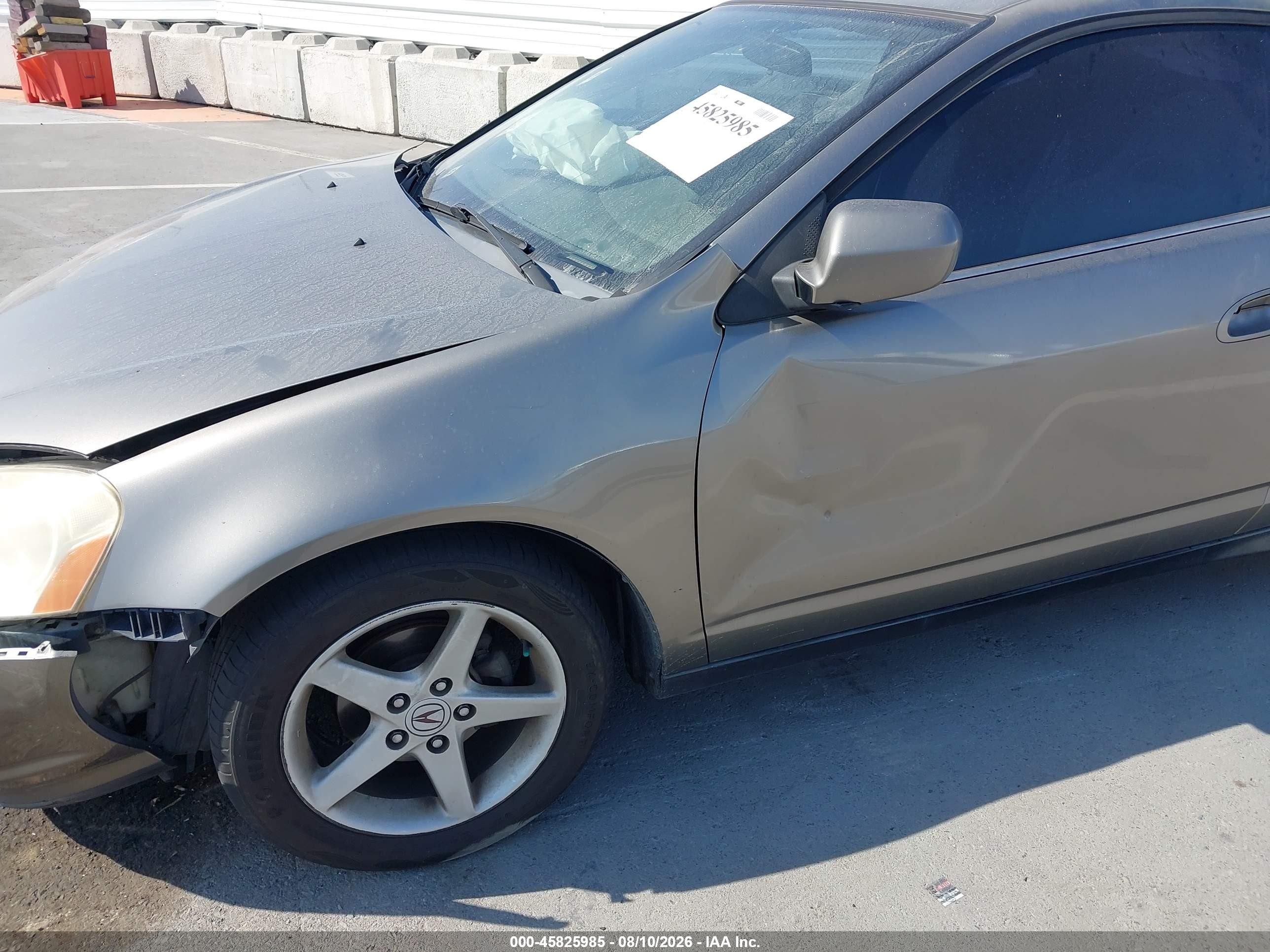 2004 Acura Rsx   Pewter vin: JH4DC54854S017746