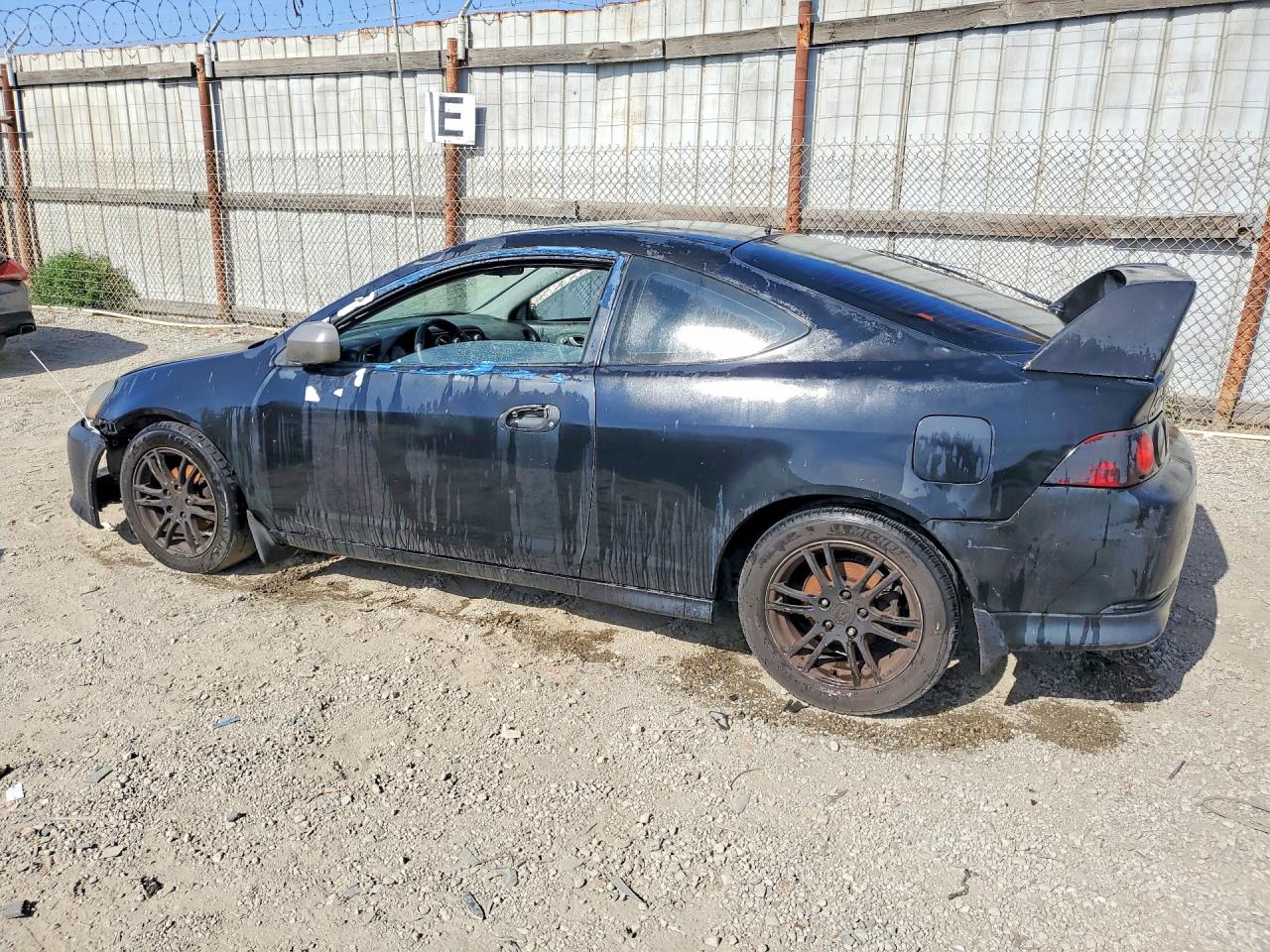 2005 Acura Rsx Black vin: JH4DC54855S002858