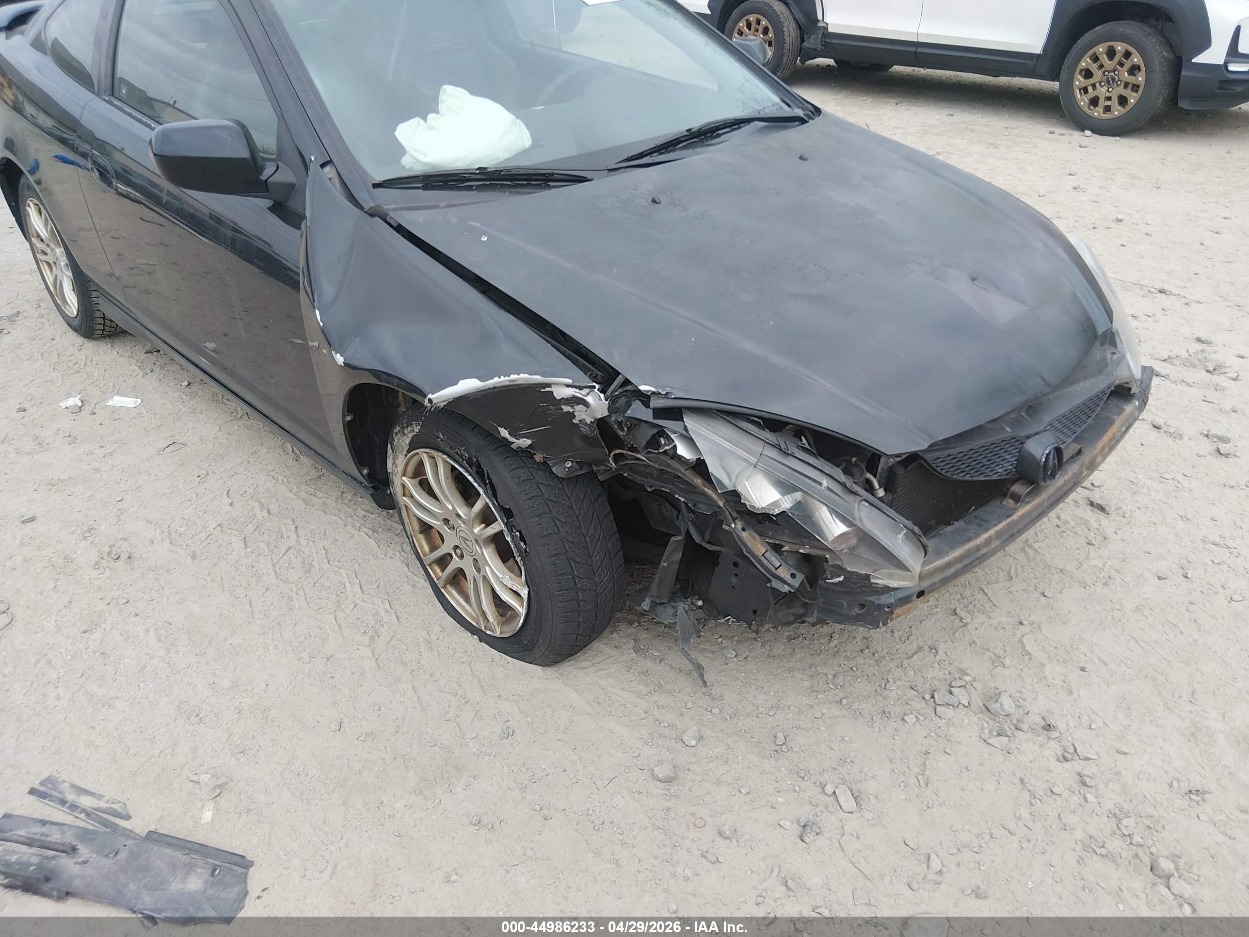 2005 Acura Rsx   Black vin: JH4DC54855S008112