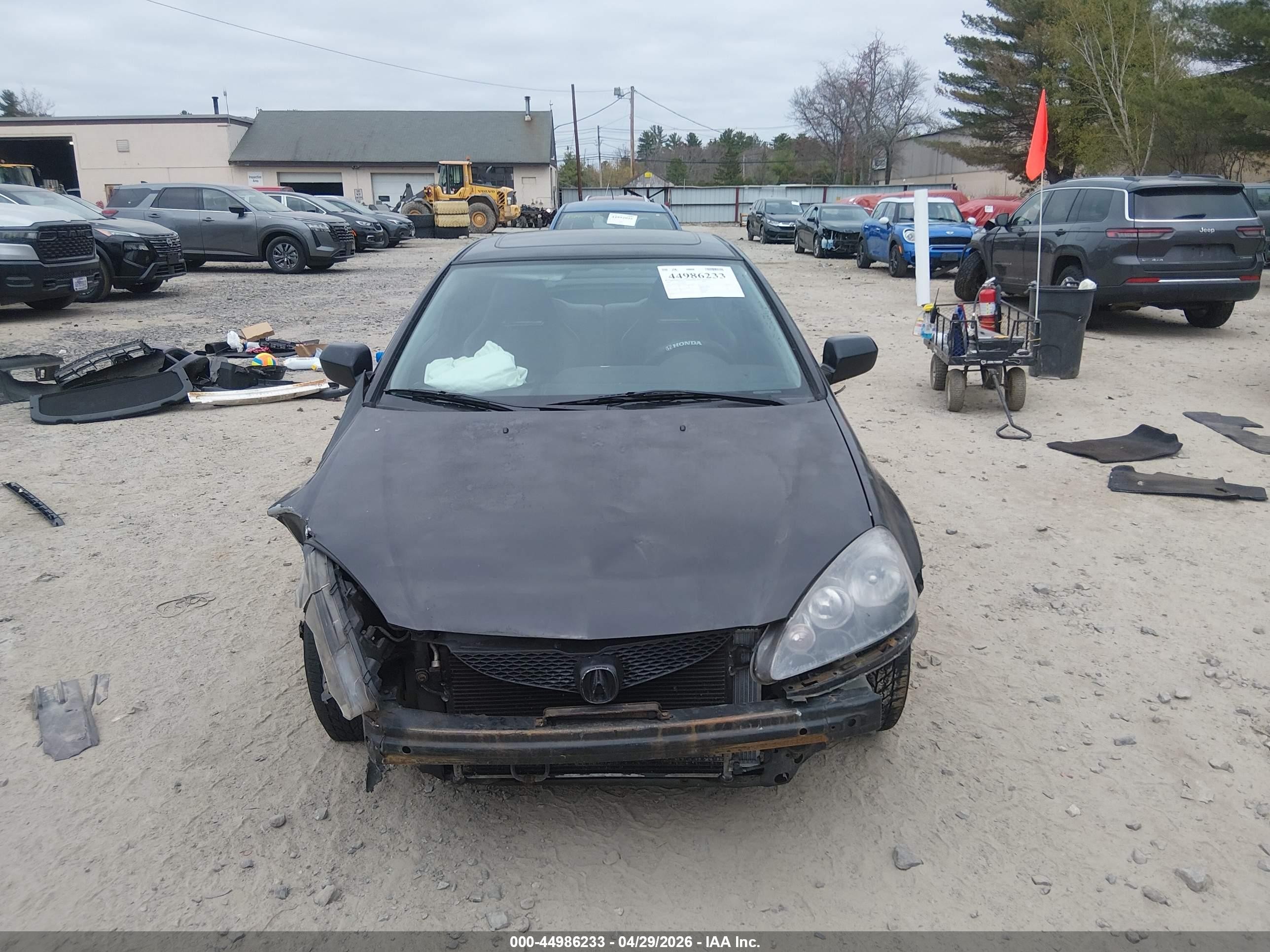 2005 Acura Rsx   Black vin: JH4DC54855S008112