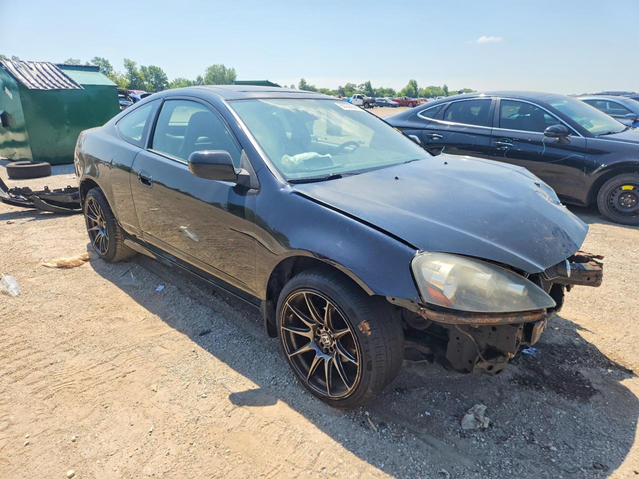 2006 Acura Rsx Black vin: JH4DC54856S001825