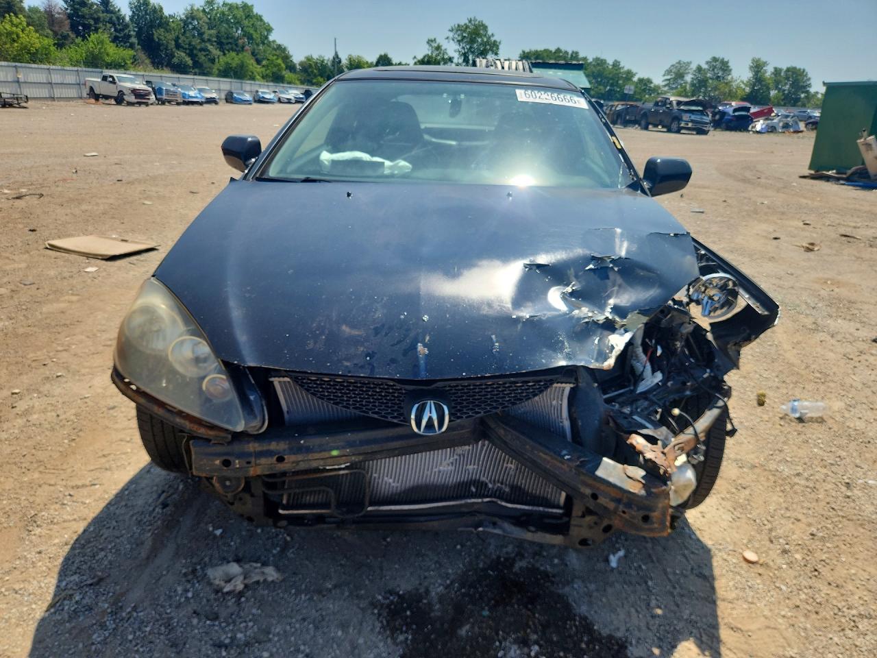 2006 Acura Rsx Black vin: JH4DC54856S001825