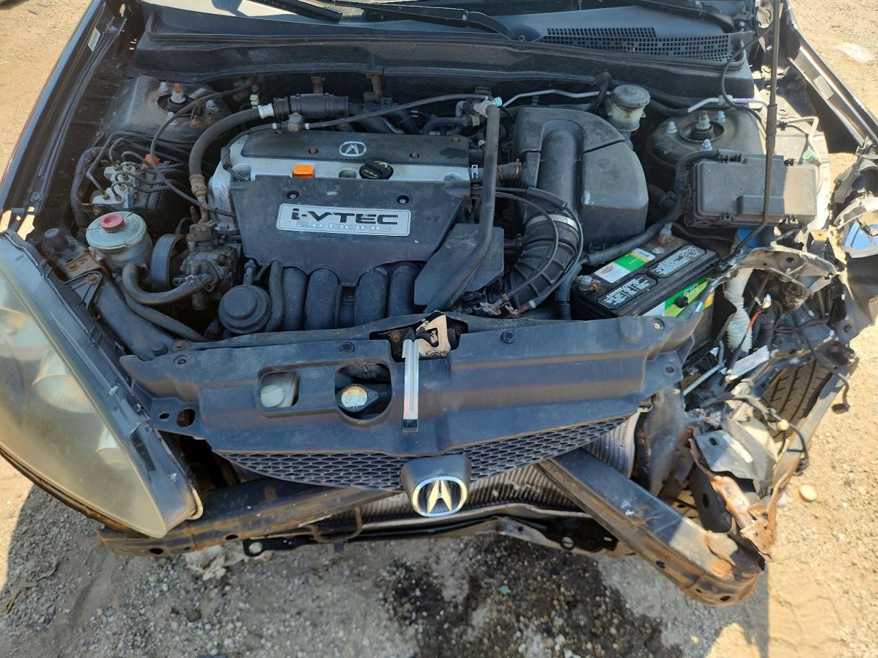 2006 Acura Rsx Black vin: JH4DC54856S001825