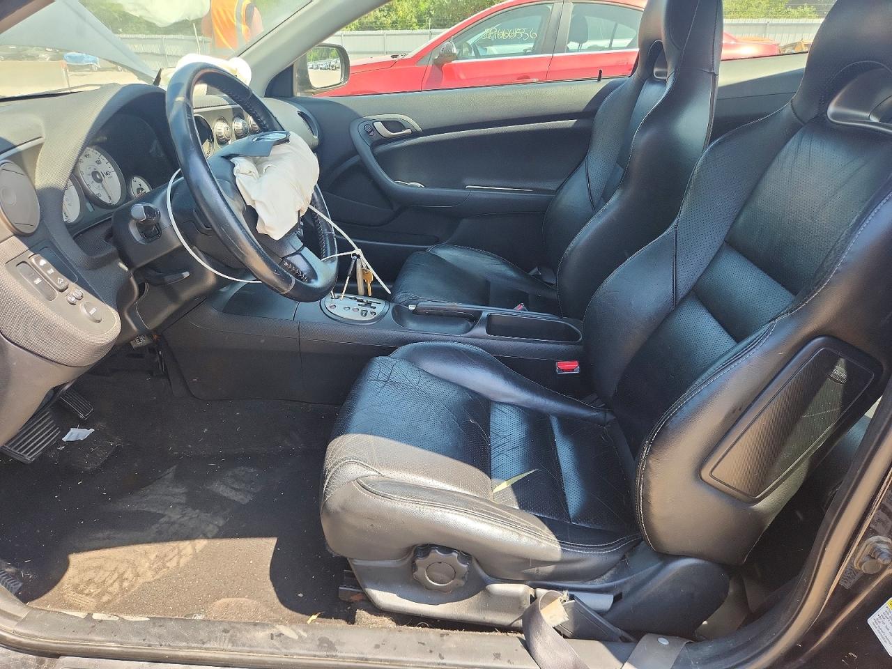 2006 Acura Rsx Black vin: JH4DC54856S001825