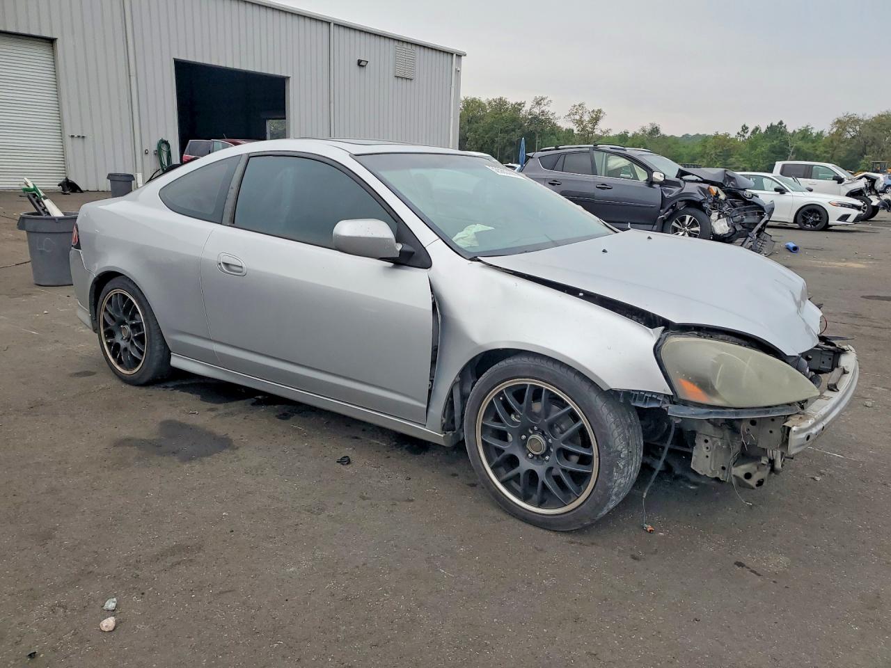 2006 Acura Rsx Gray vin: JH4DC54856S006300
