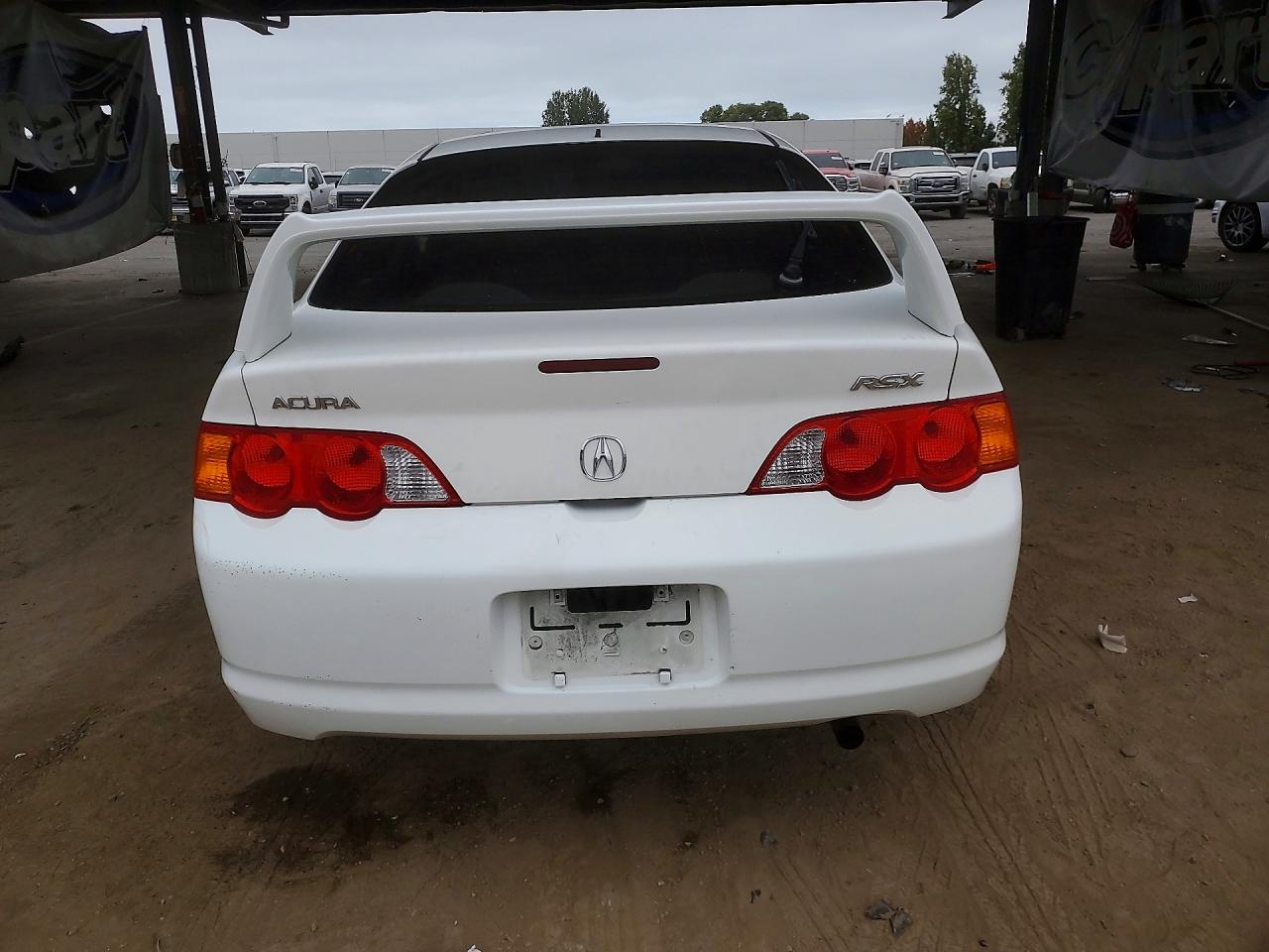 2002 Acura Rsx White vin: JH4DC54862C039620