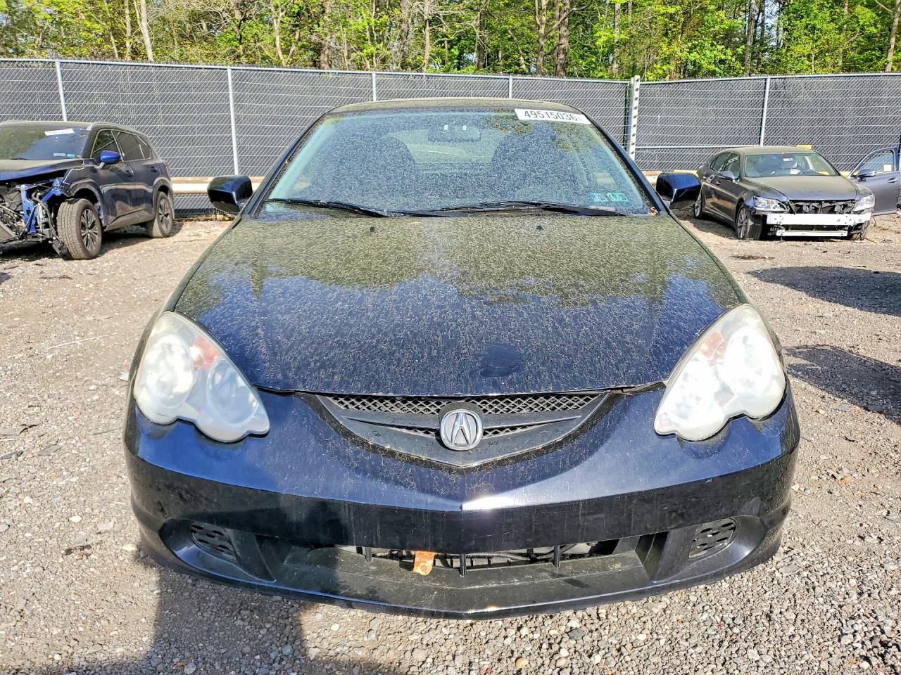 2003 Acura Rsx Black vin: JH4DC54863C012936