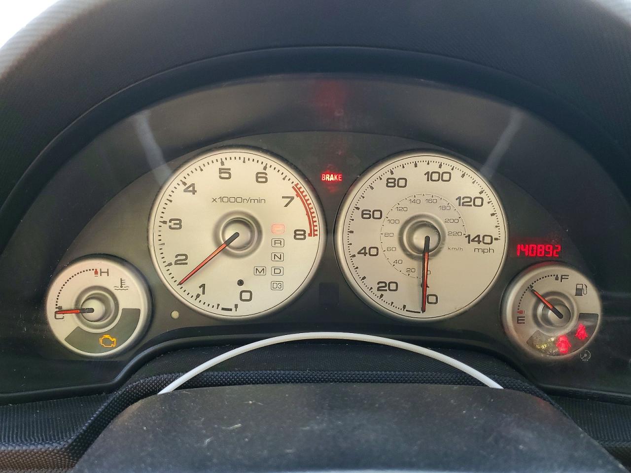 2003 Acura Rsx Black vin: JH4DC54863C012936