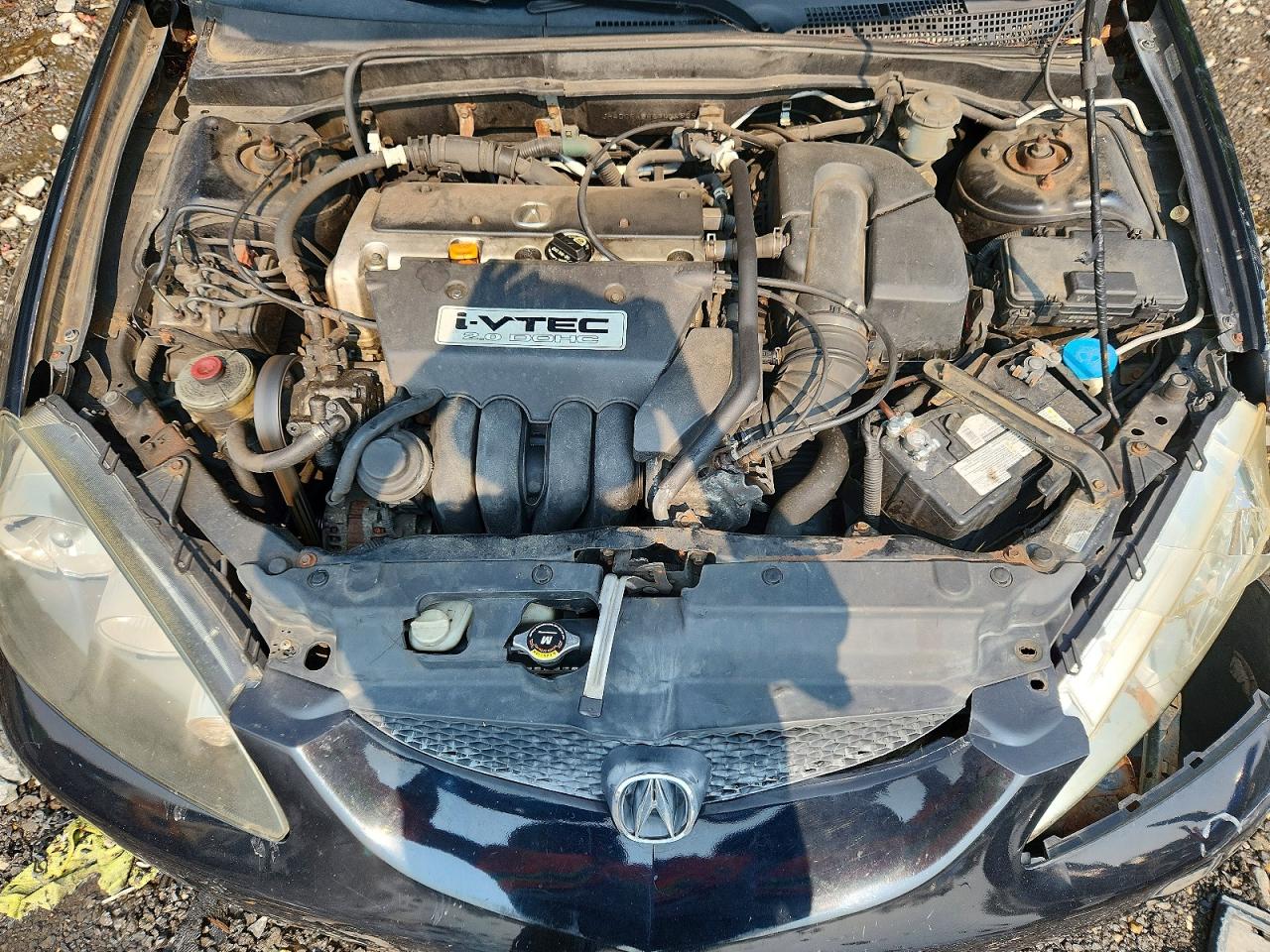 2006 Acura Rsx Black vin: JH4DC54866S002529