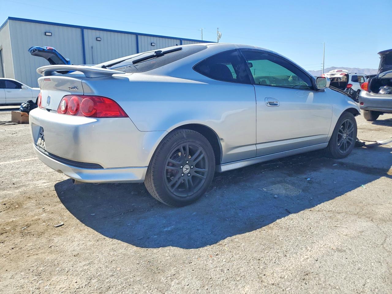 2006 Acura Rsx Silver vin: JH4DC54866S006192
