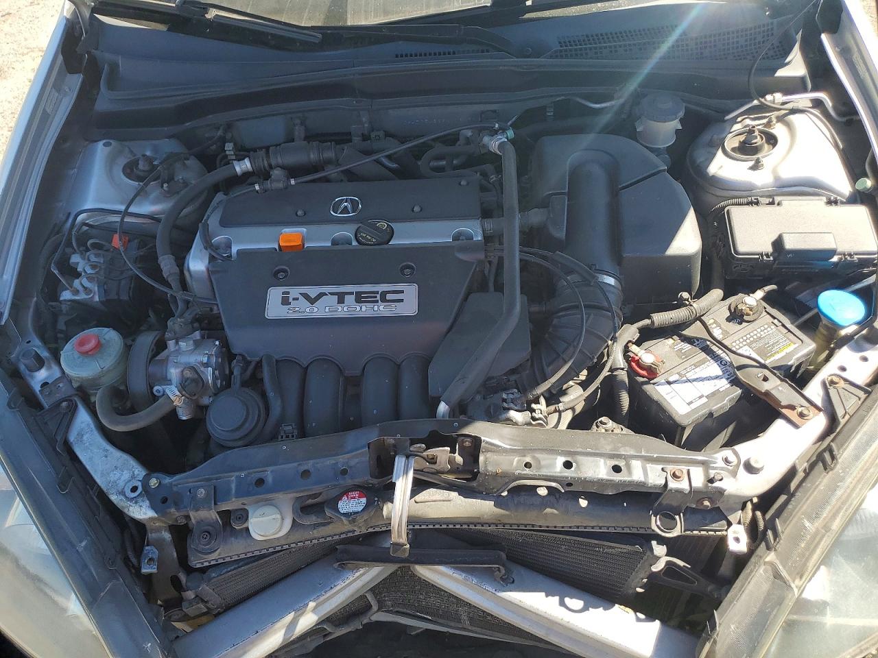 2006 Acura Rsx Silver vin: JH4DC54866S006192