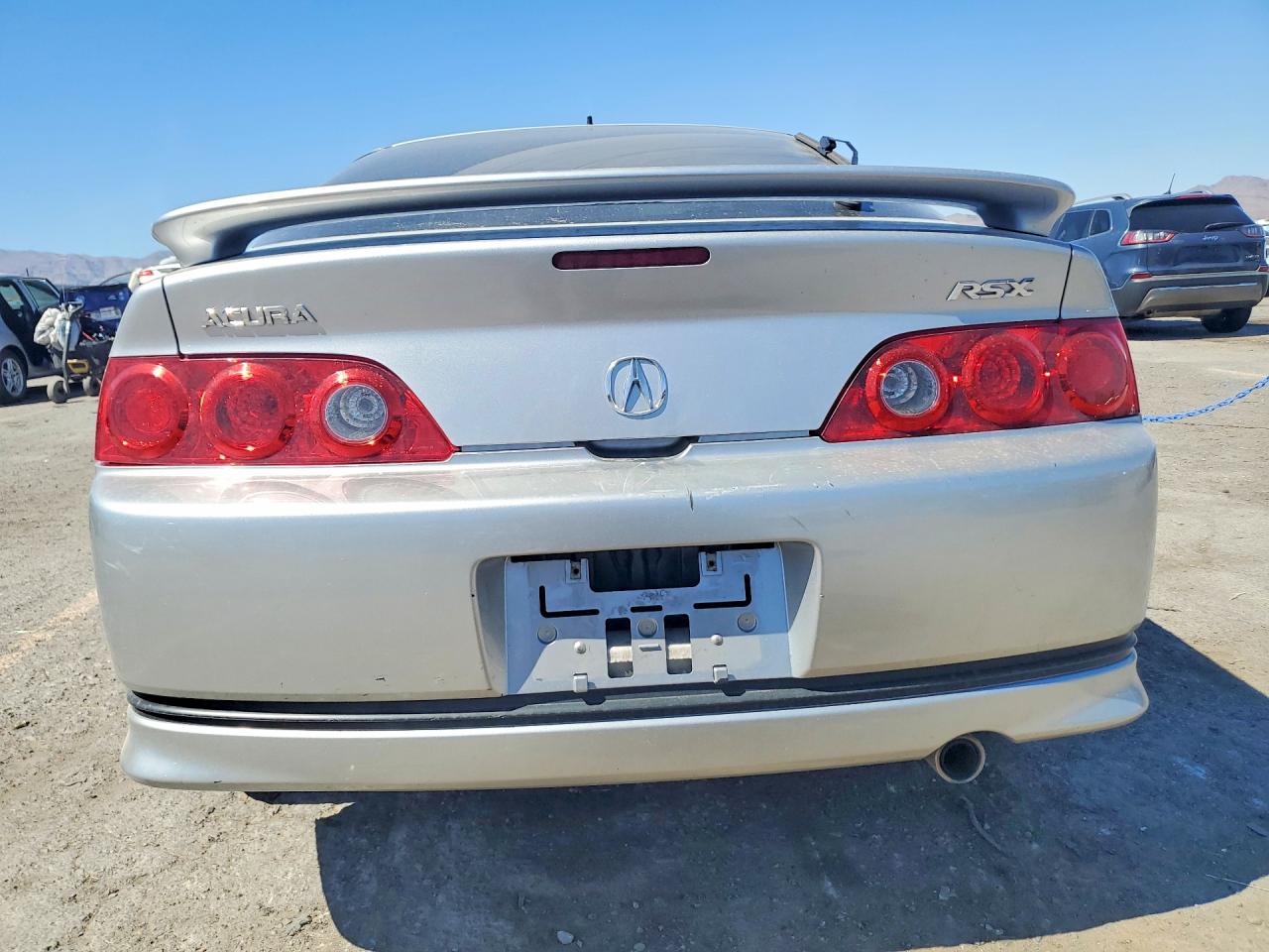 2006 Acura Rsx Silver vin: JH4DC54866S006192