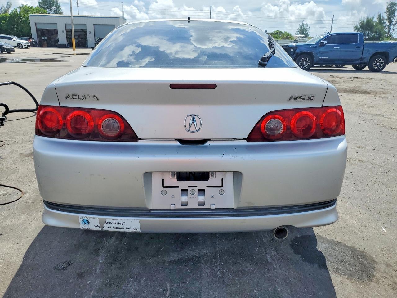 2006 Acura Rsx Серебряный vin: JH4DC54866S015586