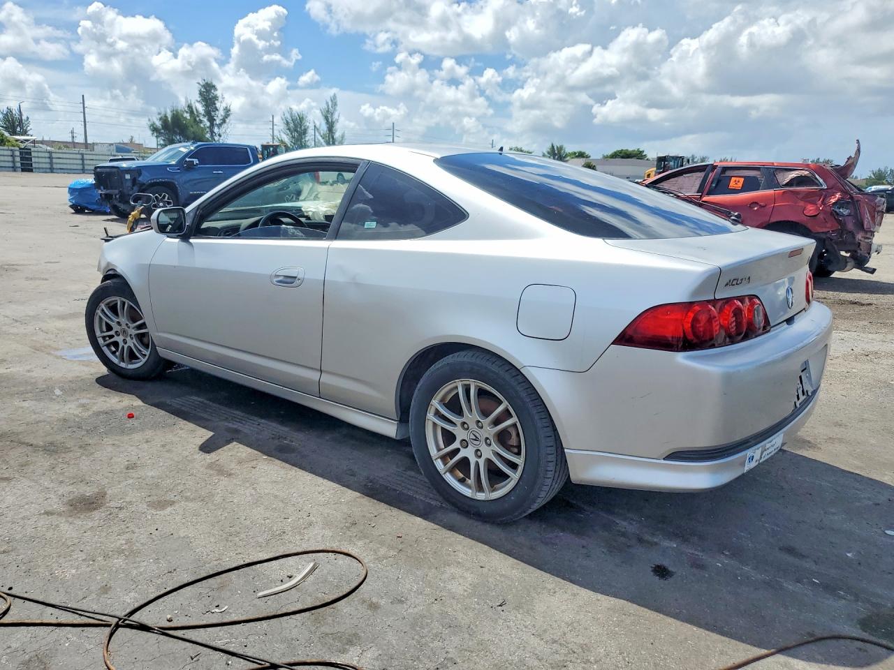 2006 Acura Rsx Серебряный vin: JH4DC54866S015586