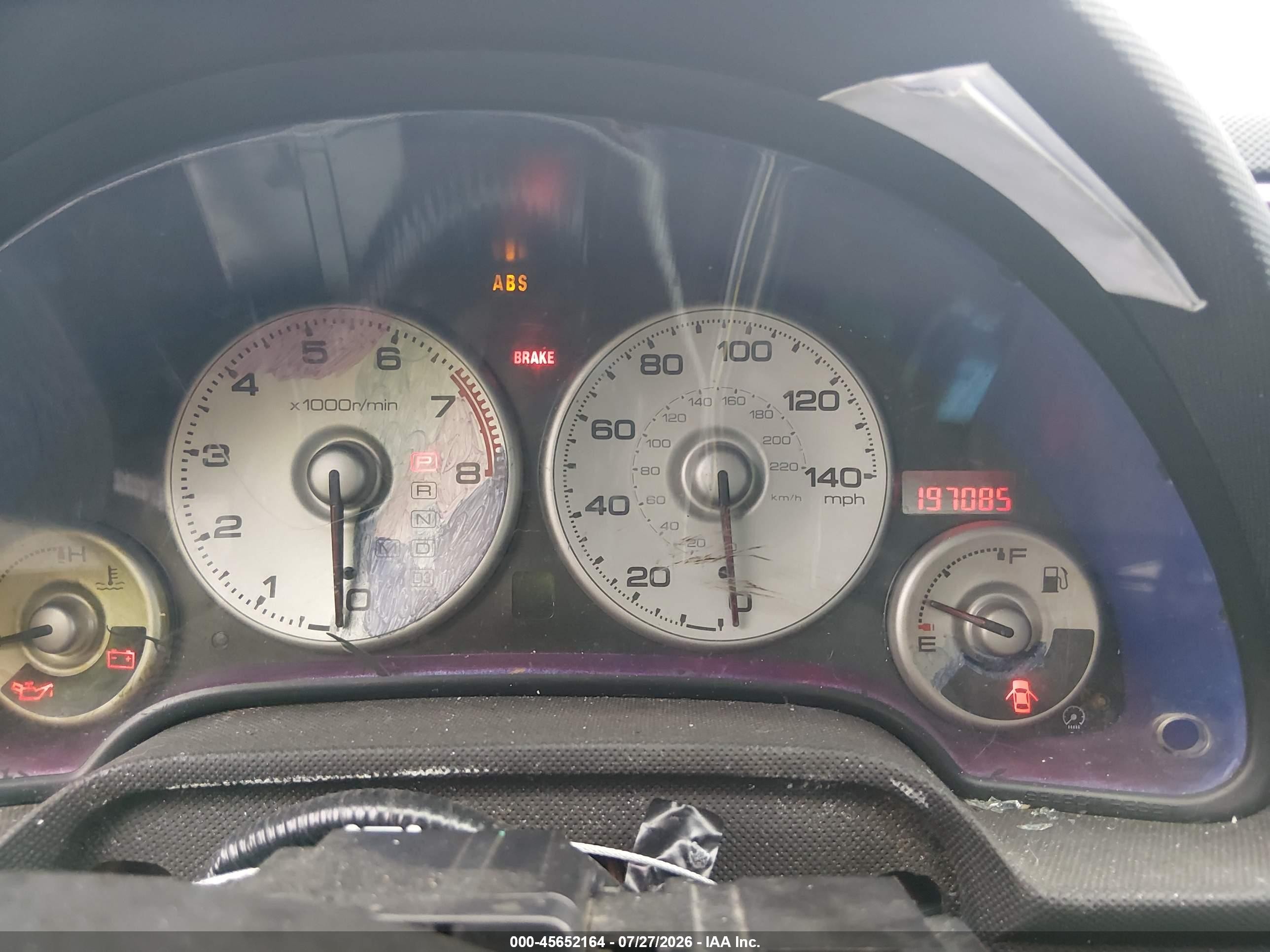 2002 Acura Rsx   White vin: JH4DC54872C040470