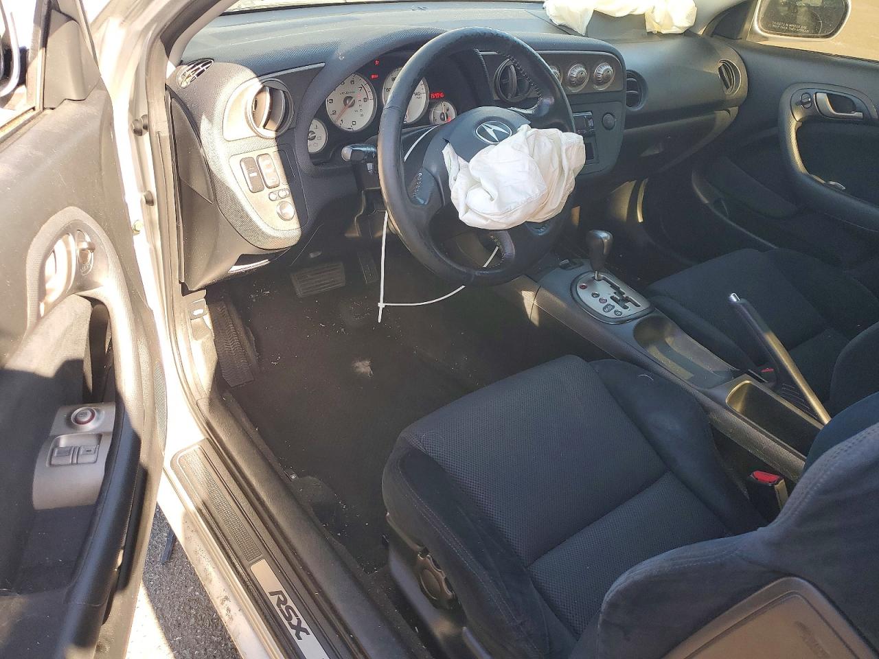 2005 Acura Rsx Silver vin: JH4DC54875S001890