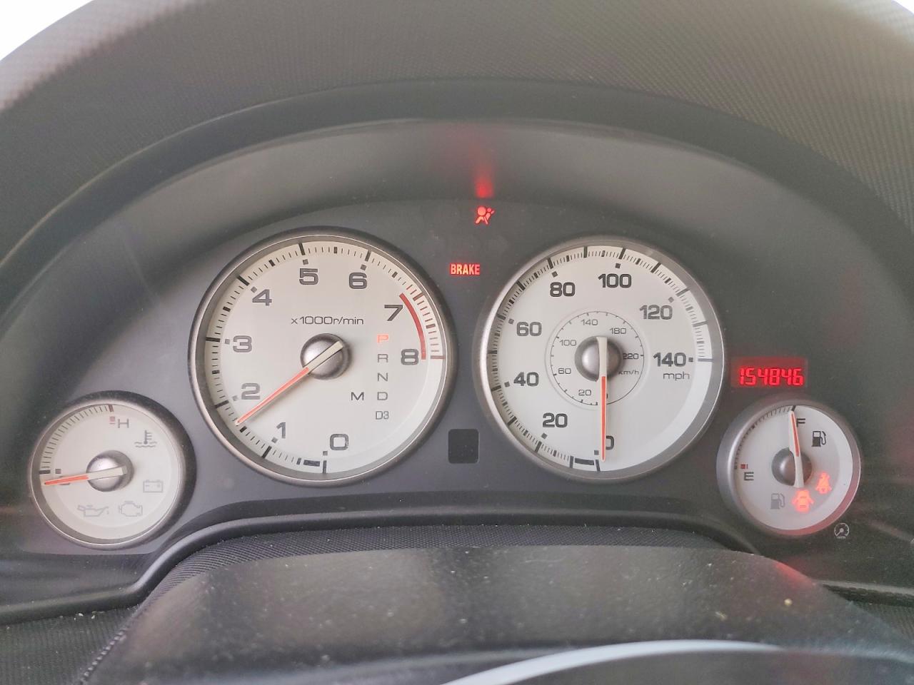 2005 Acura Rsx Silver vin: JH4DC54875S001890
