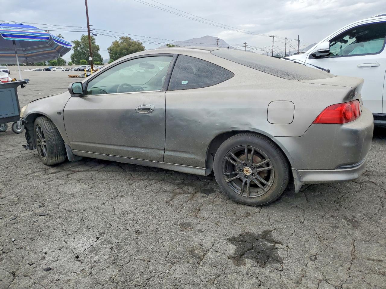 2005 Acura Rsx Серый vin: JH4DC54875S016759