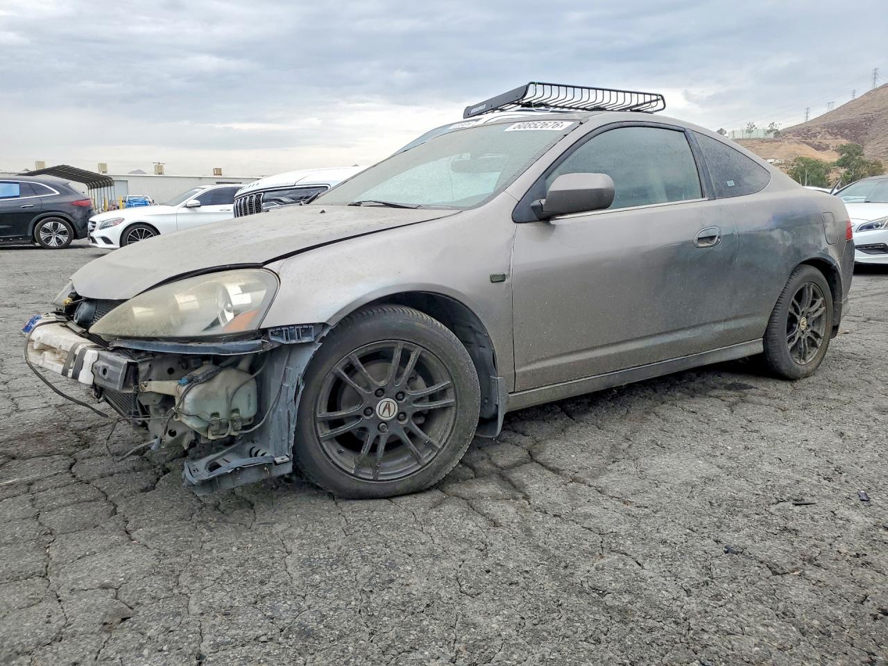 2005 Acura Rsx Gray vin: JH4DC54875S016759