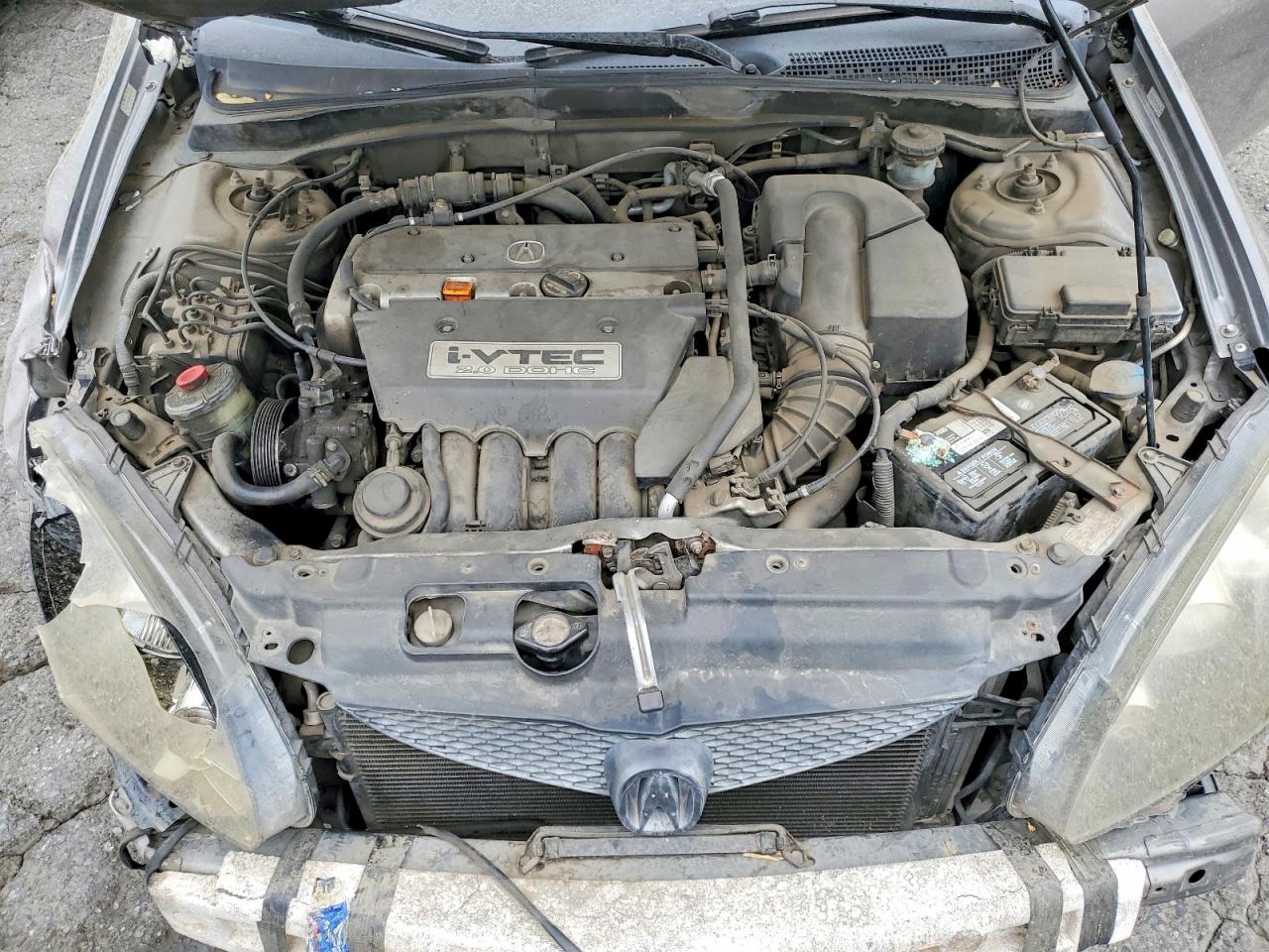 2005 Acura Rsx Серый vin: JH4DC54875S016759