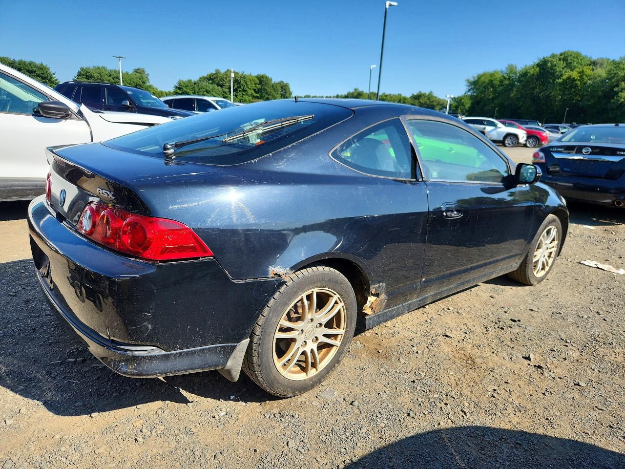 2006 Acura Rsx Черный vin: JH4DC54876S005892
