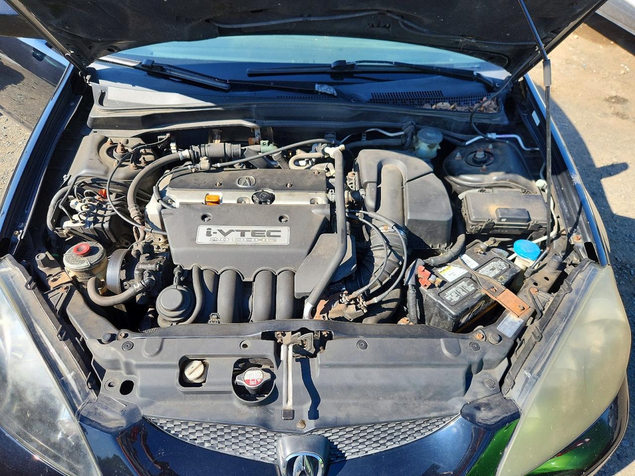 2006 Acura Rsx Черный vin: JH4DC54876S005892