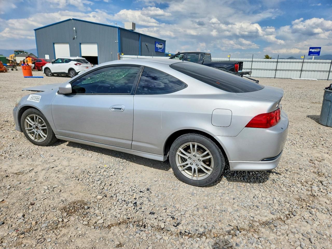 2006 Acura Rsx Silver vin: JH4DC54876S008792