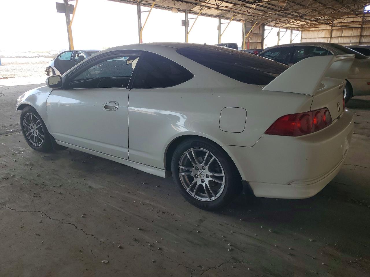 2006 Acura Rsx White vin: JH4DC54876S019906
