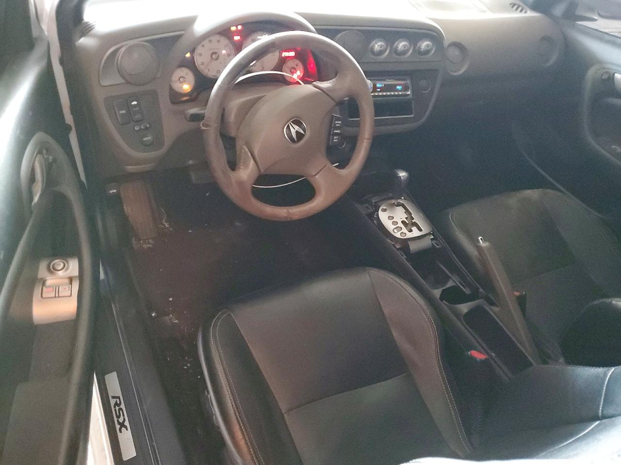 2006 Acura Rsx White vin: JH4DC54876S019906