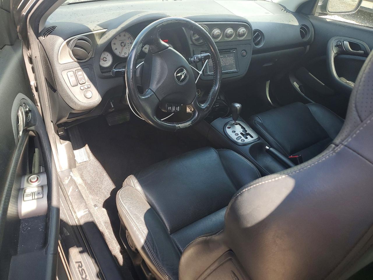 2006 Acura Rsx Silver vin: JH4DC54876S022322