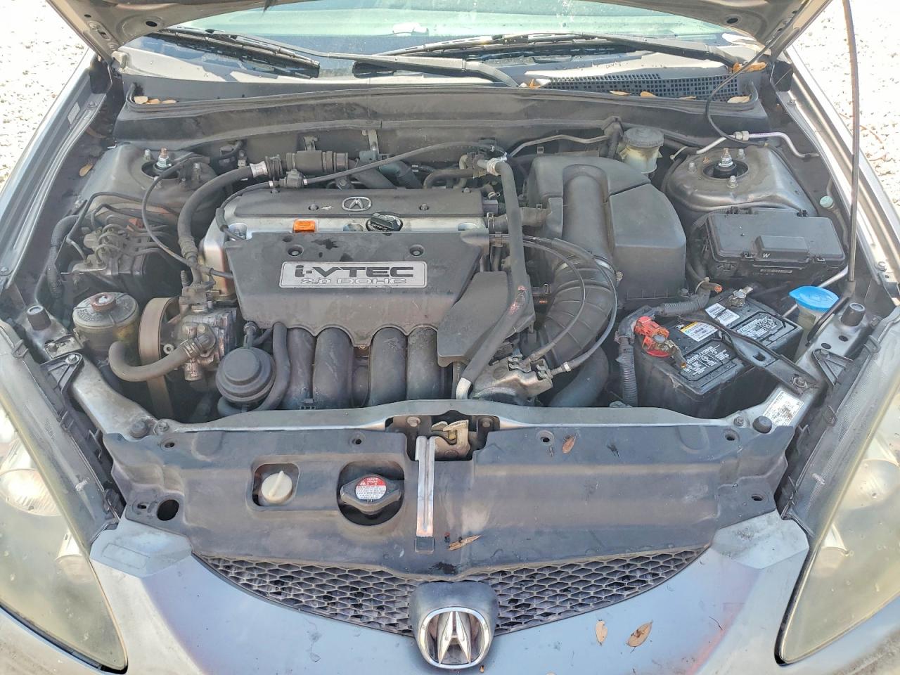2006 Acura Rsx Silver vin: JH4DC54876S022322