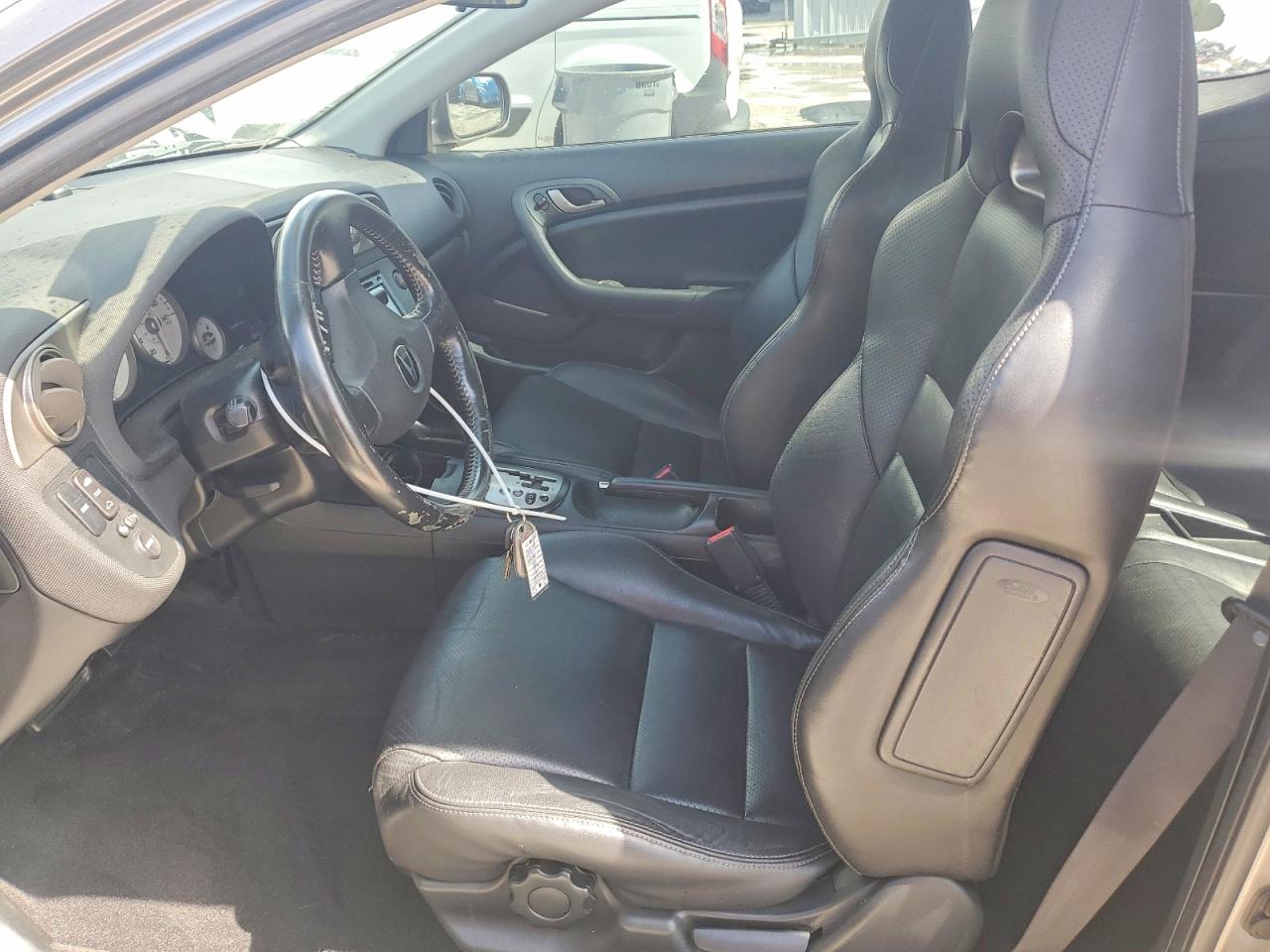 2006 Acura Rsx Silver vin: JH4DC54876S022322