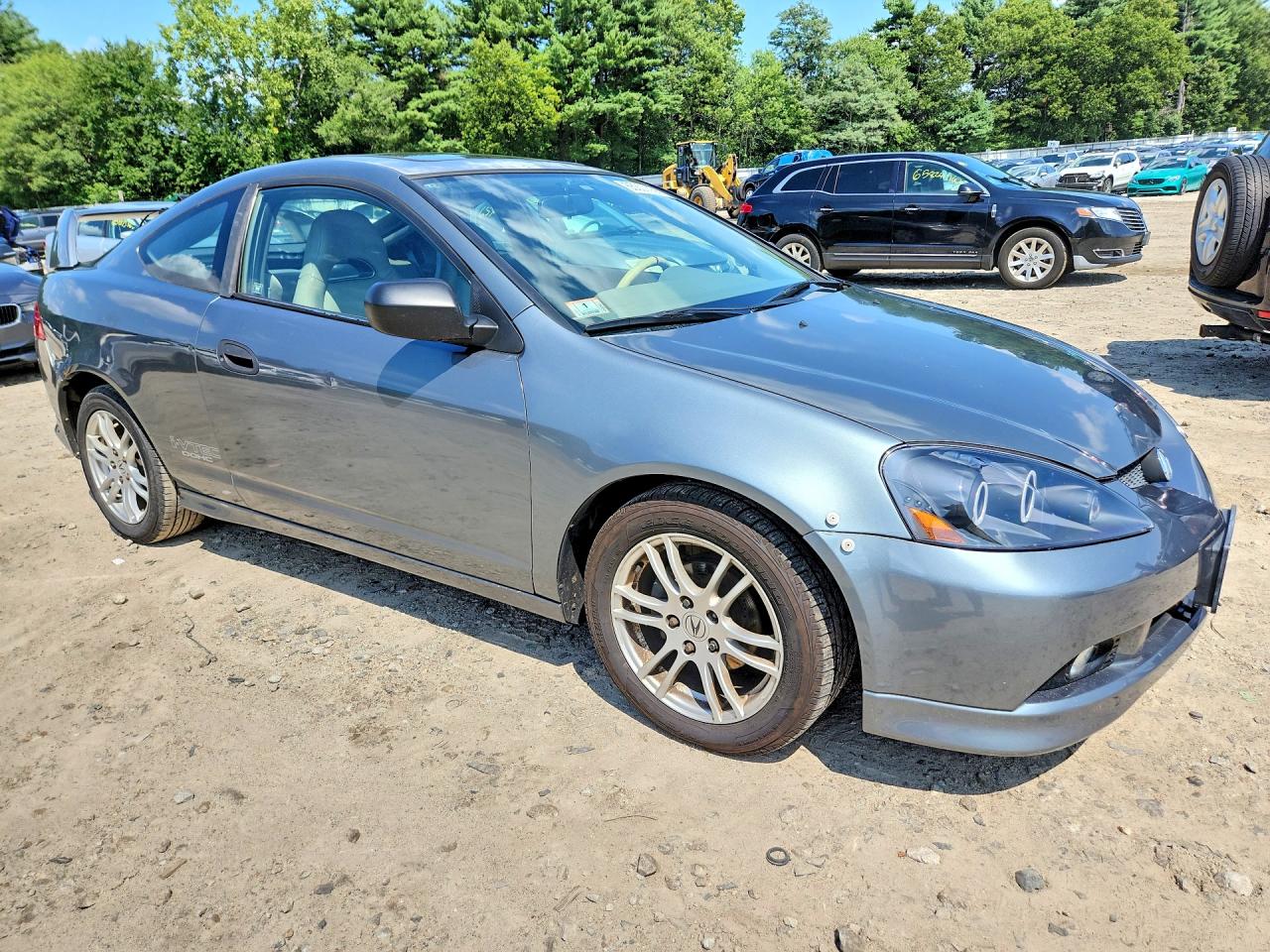 2006 Acura Rsx Gray vin: JH4DC54876S022465