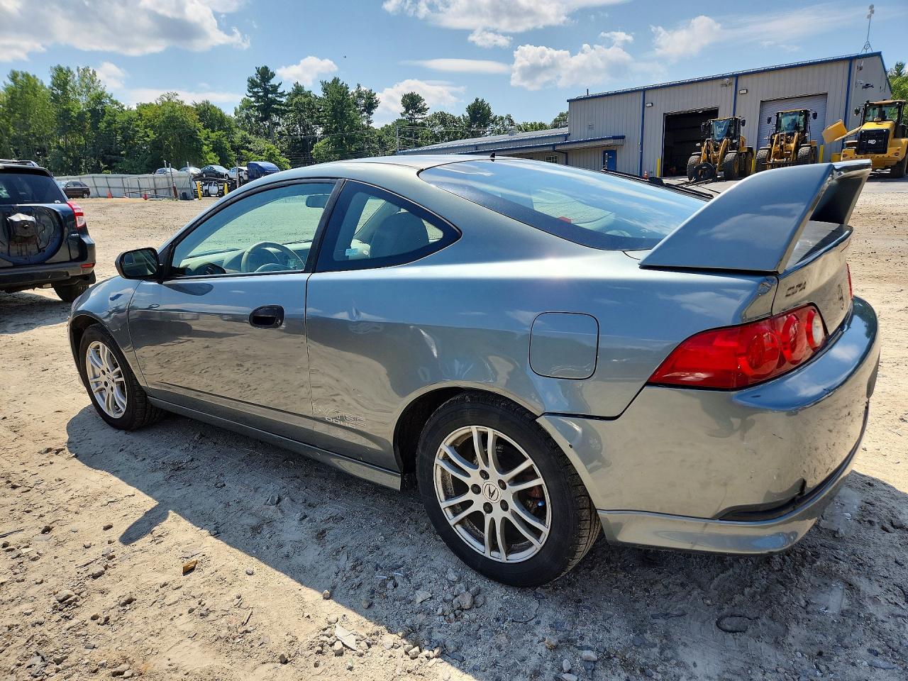2006 Acura Rsx Gray vin: JH4DC54876S022465