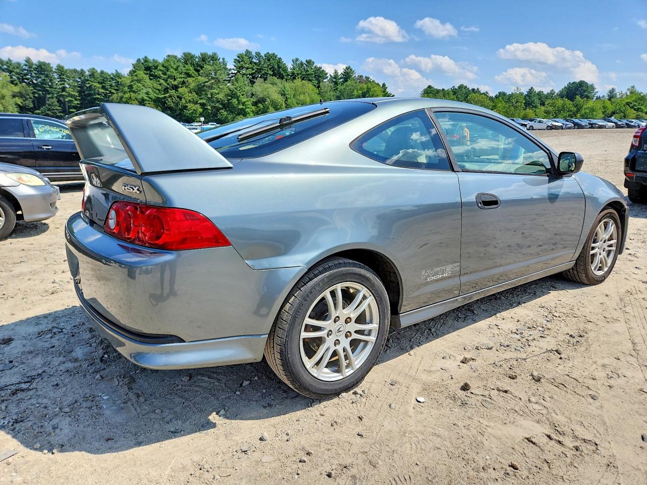 2006 Acura Rsx Gray vin: JH4DC54876S022465