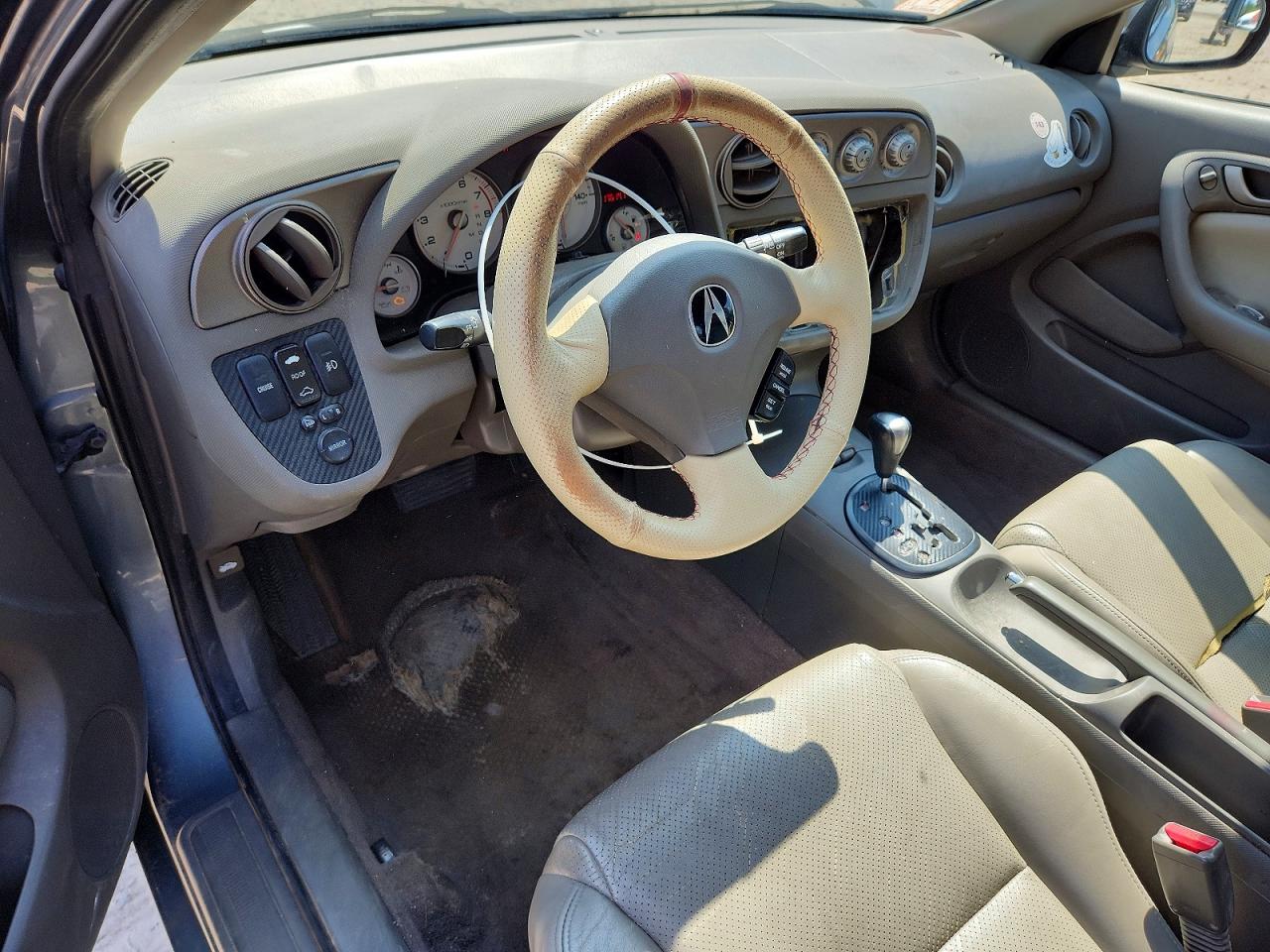 2006 Acura Rsx Gray vin: JH4DC54876S022465