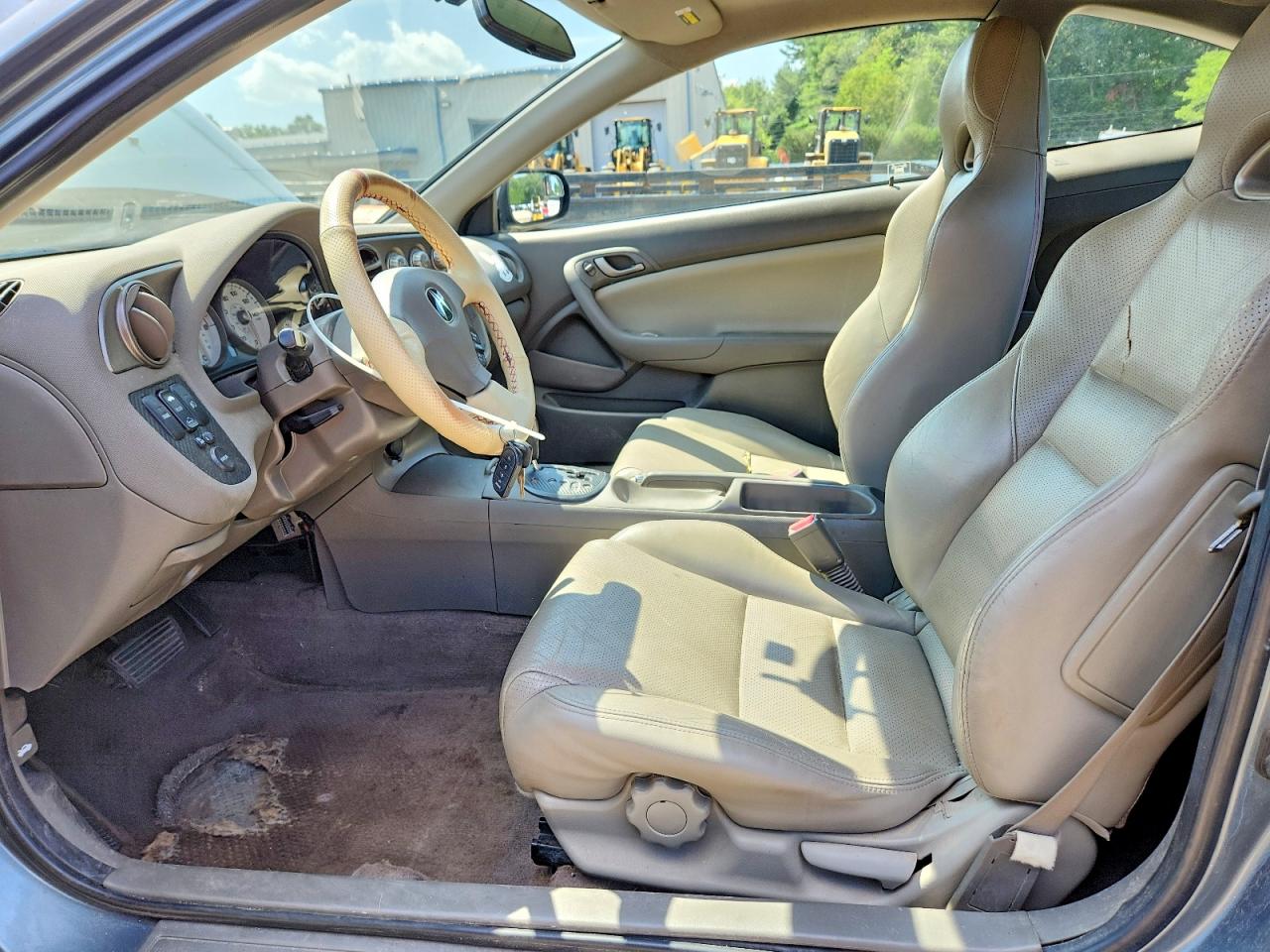2006 Acura Rsx Gray vin: JH4DC54876S022465