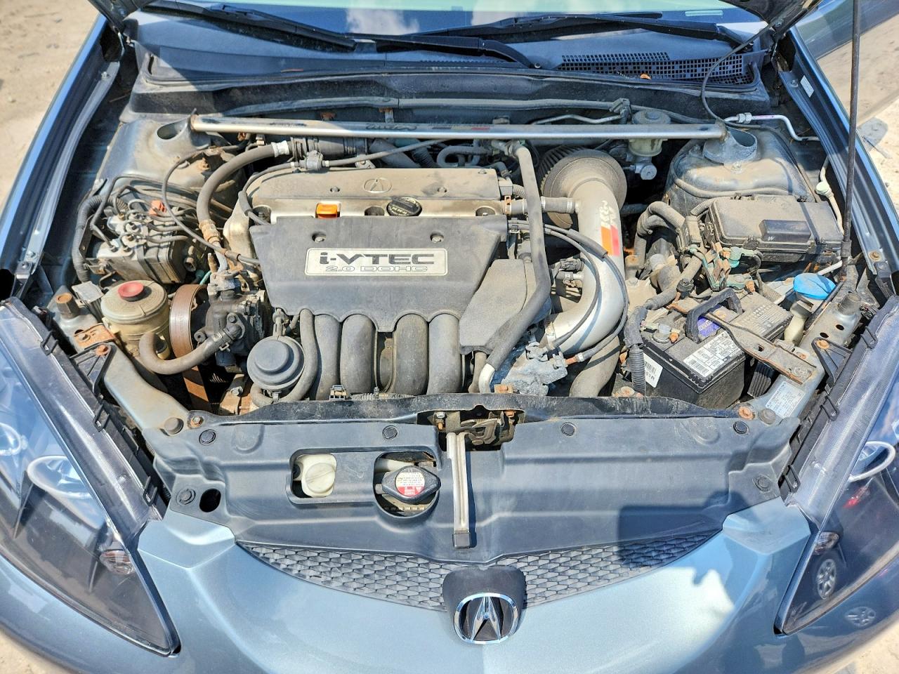 2006 Acura Rsx Gray vin: JH4DC54876S022465