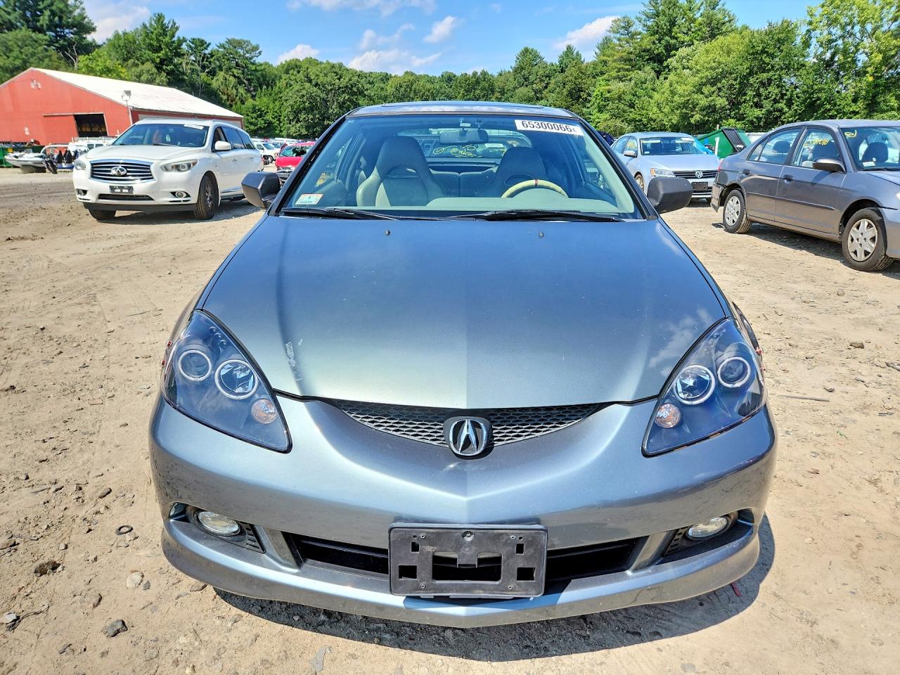 2006 Acura Rsx Gray vin: JH4DC54876S022465