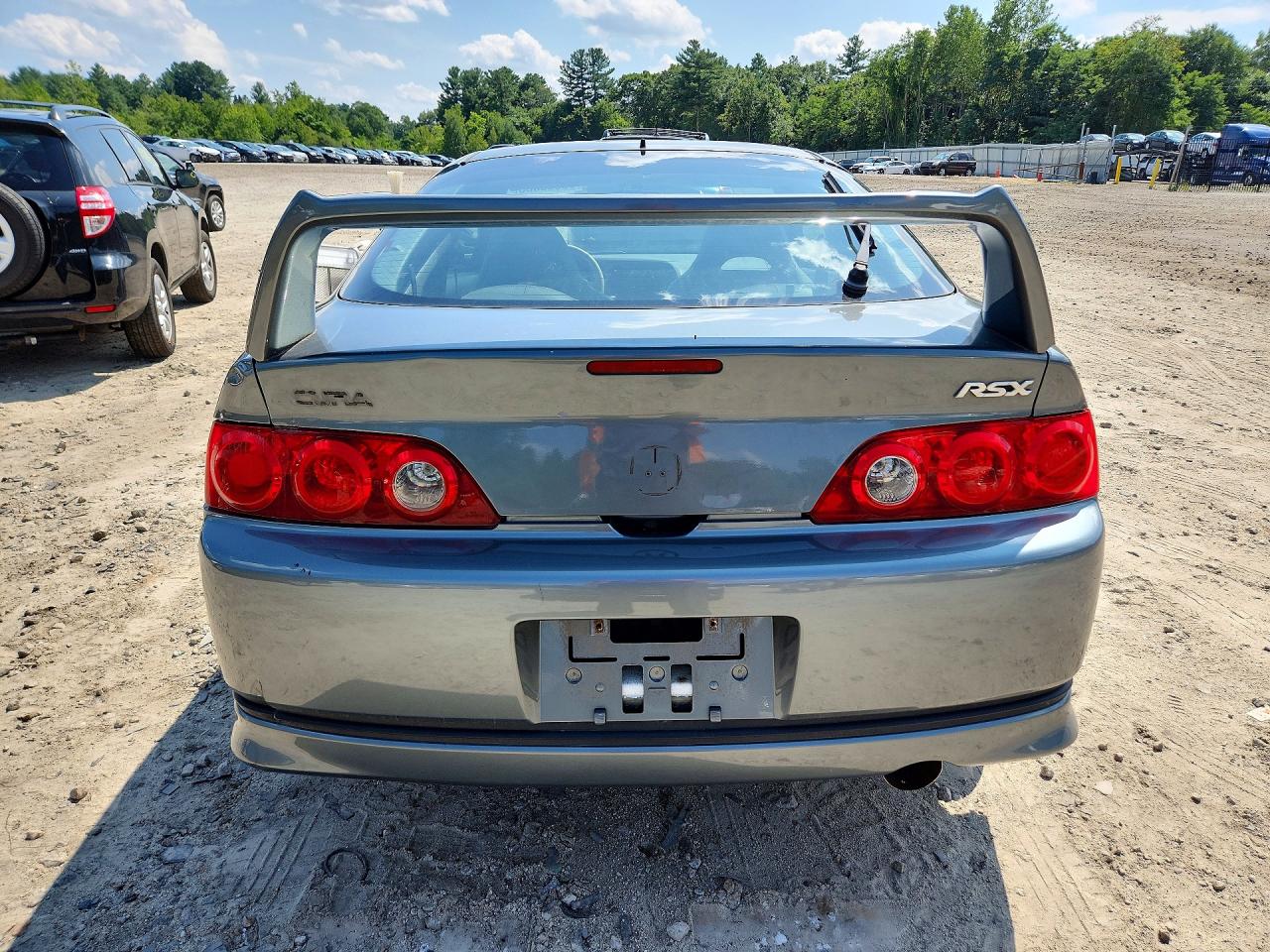 2006 Acura Rsx Gray vin: JH4DC54876S022465