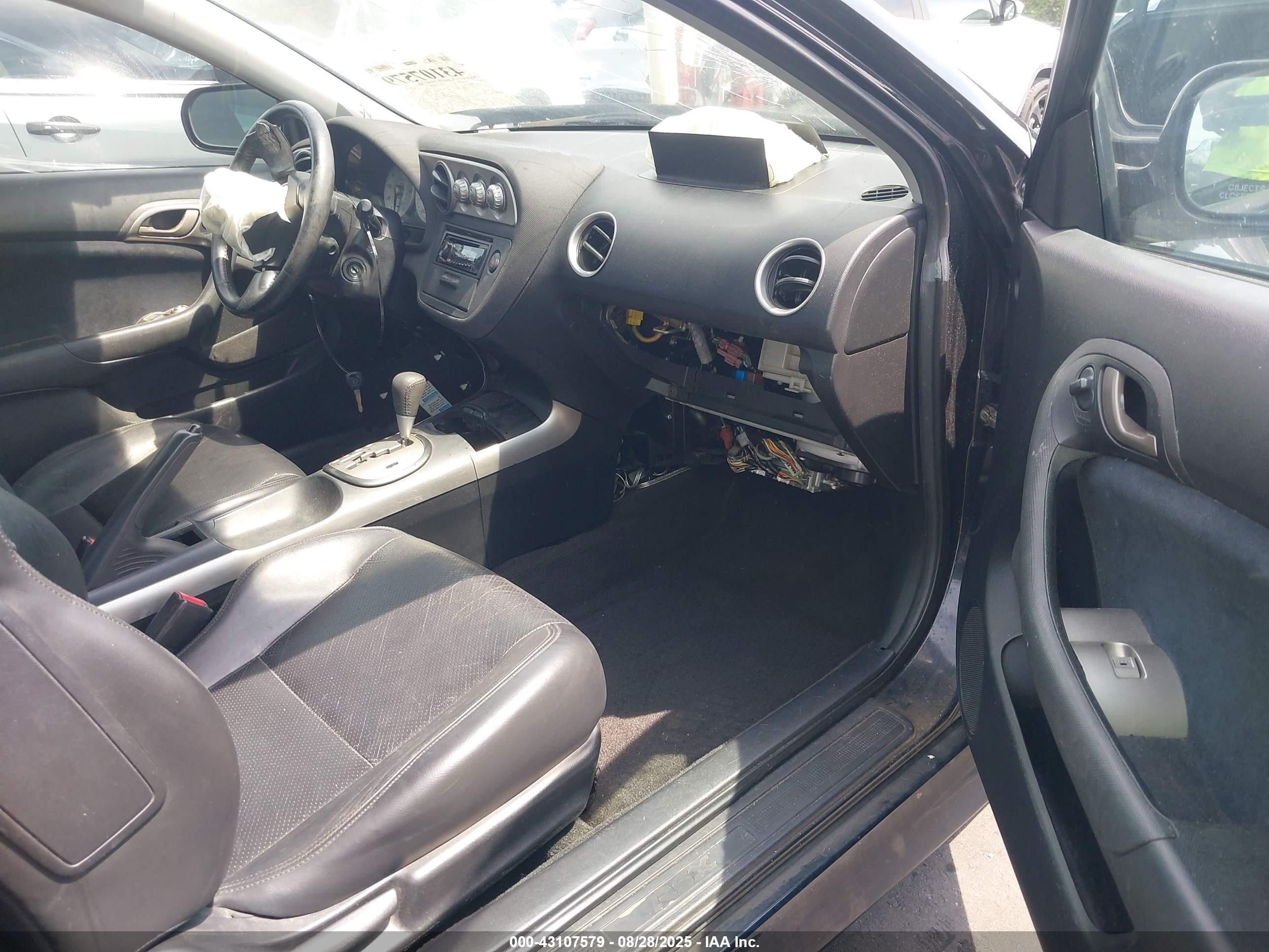 2002 Acura Rsx   Black vin: JH4DC54882C024472