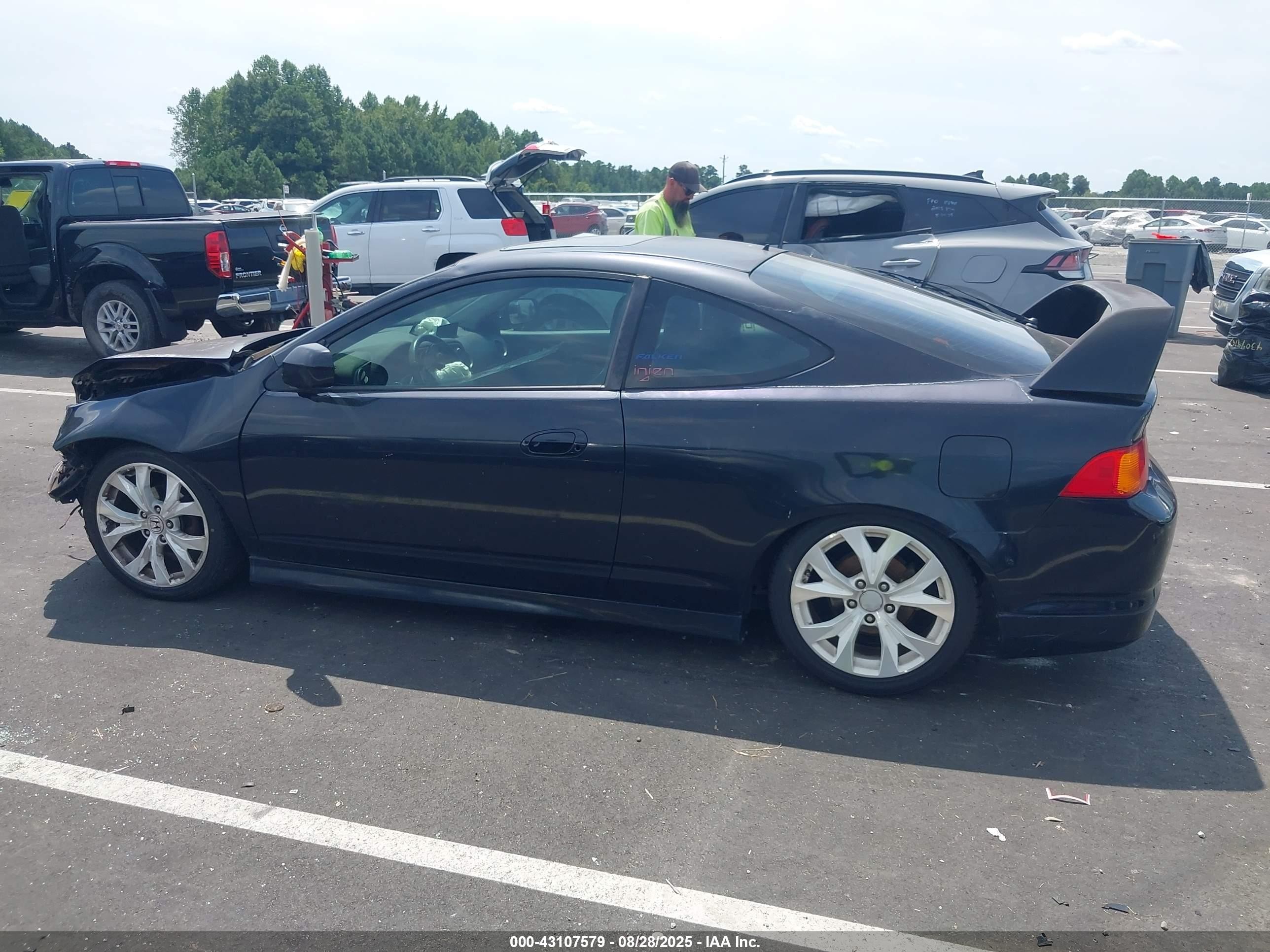 2002 Acura Rsx   Black vin: JH4DC54882C024472