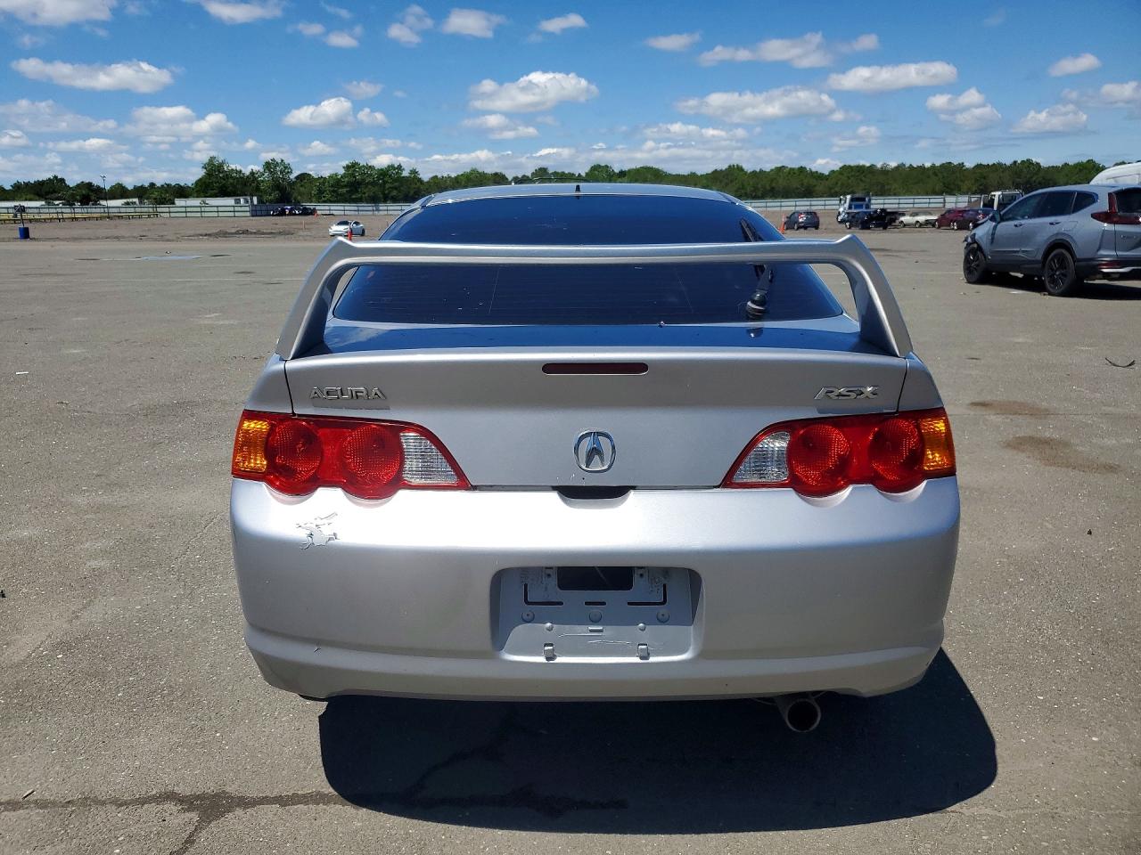 2002 Acura Rsx Silver vin: JH4DC54882C029400