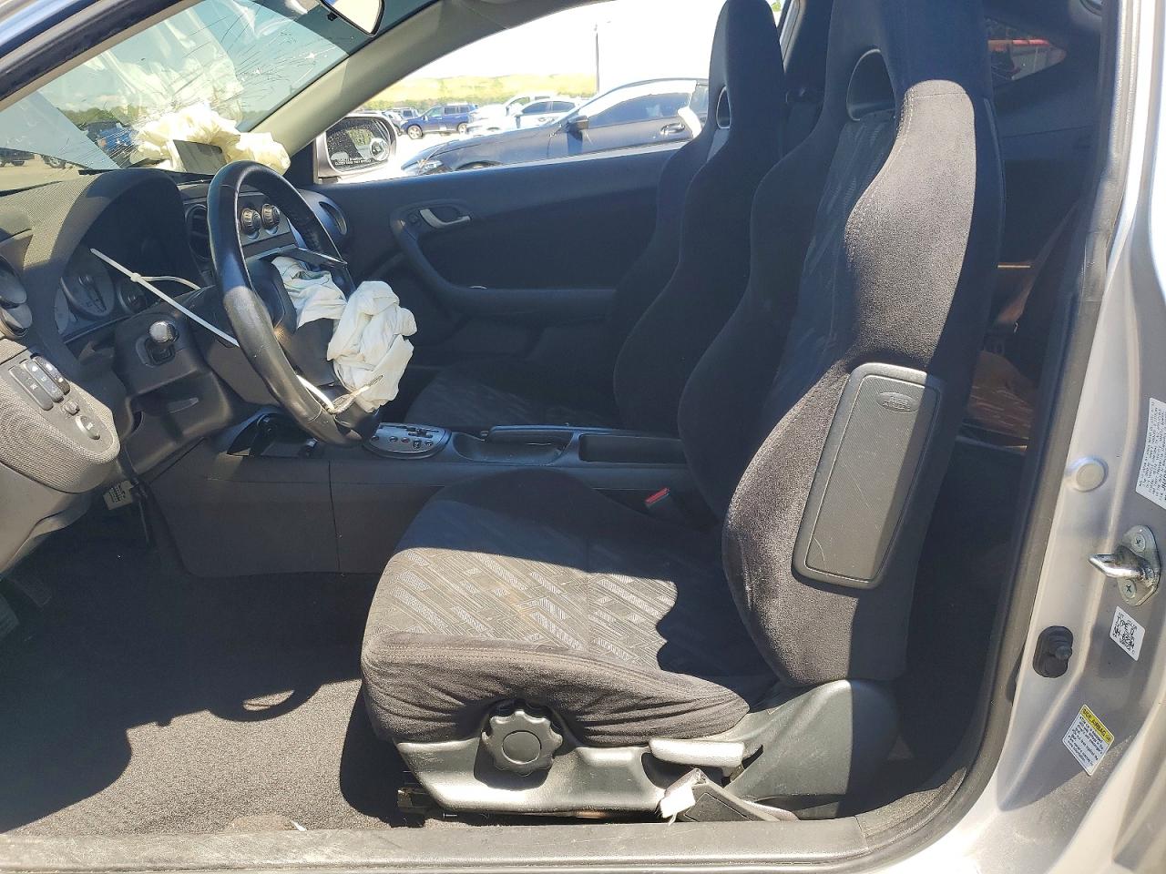 2002 Acura Rsx Silver vin: JH4DC54882C029400